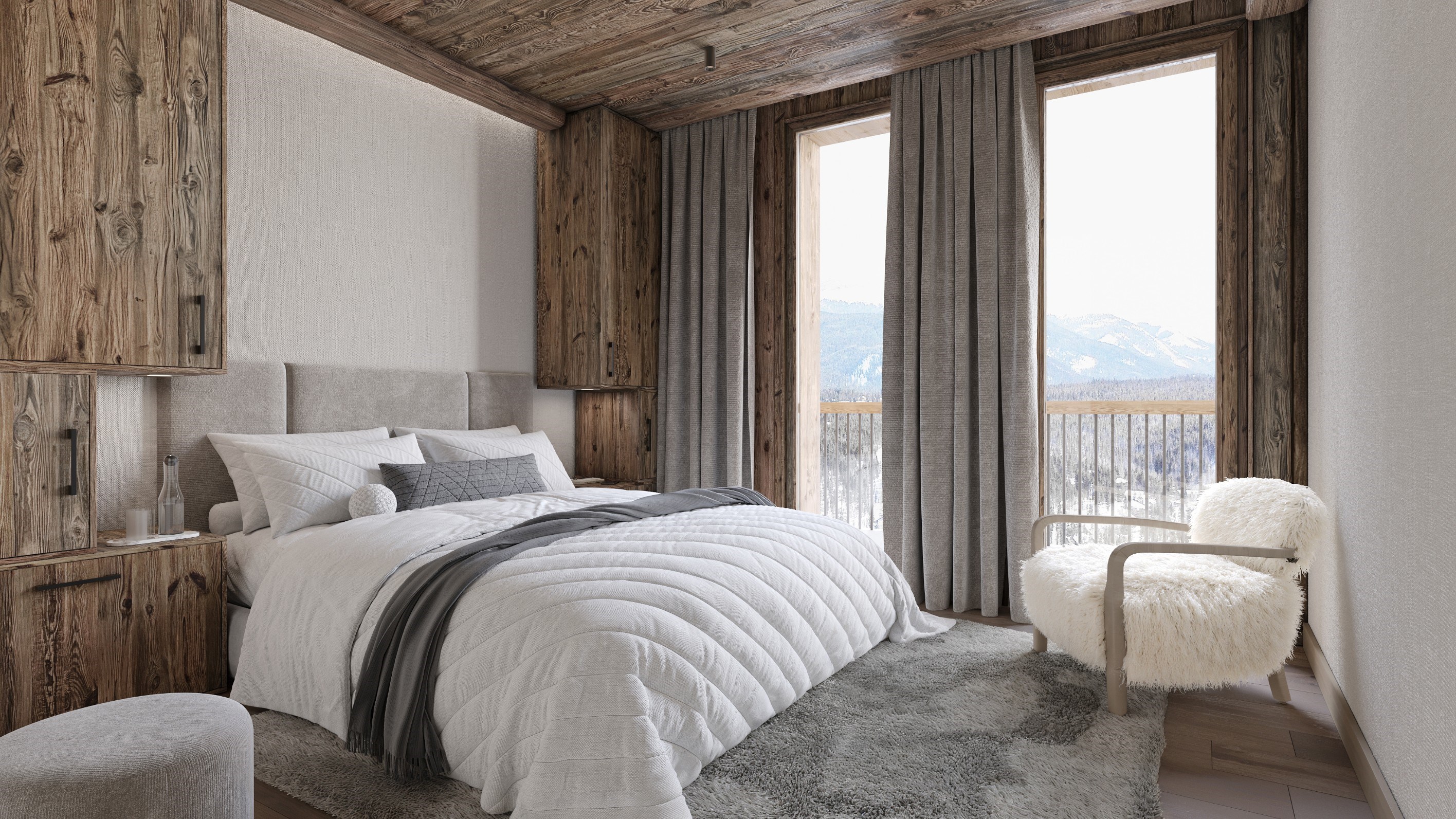  Apartment 201 Zen Haven - New residence close to the center of Megève - 物件實景