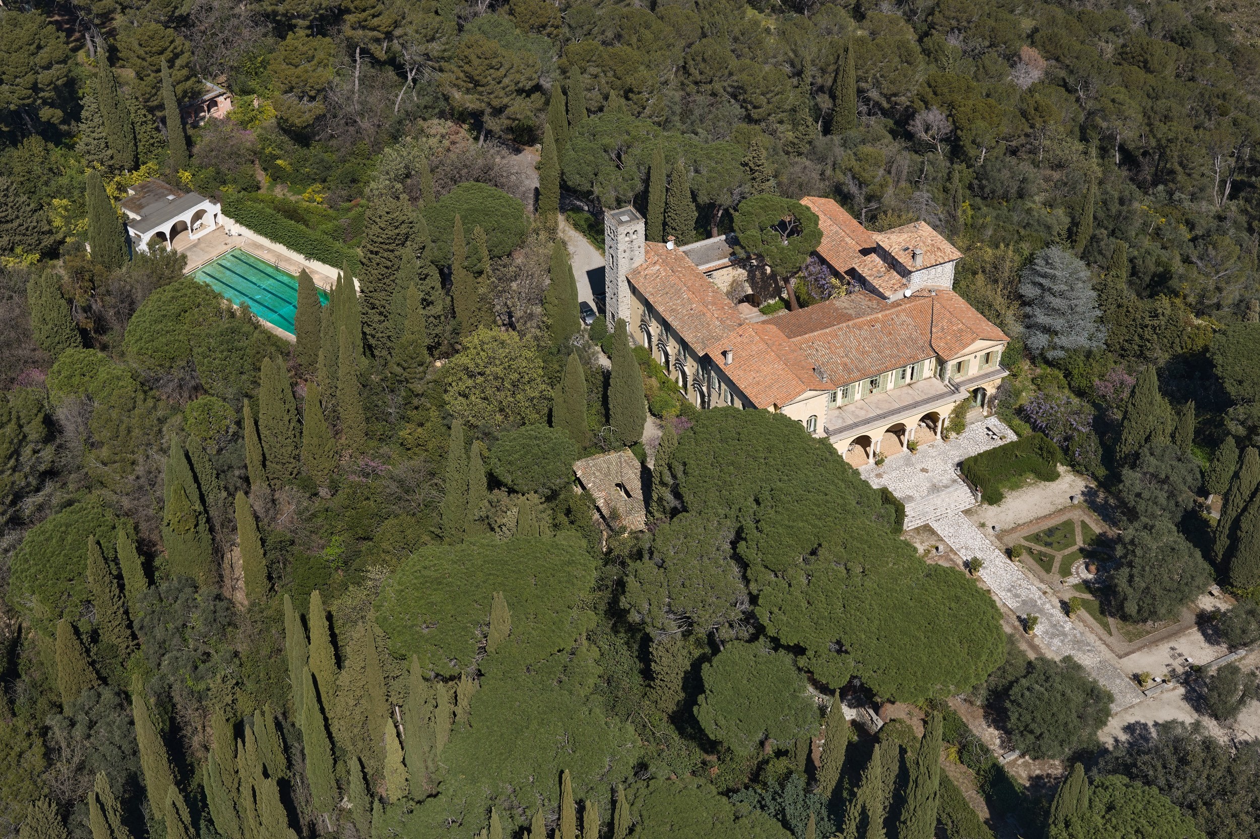  Domaine des Aspres exceptional estate for sale on the French Riviera, near Cap … - 物件實景