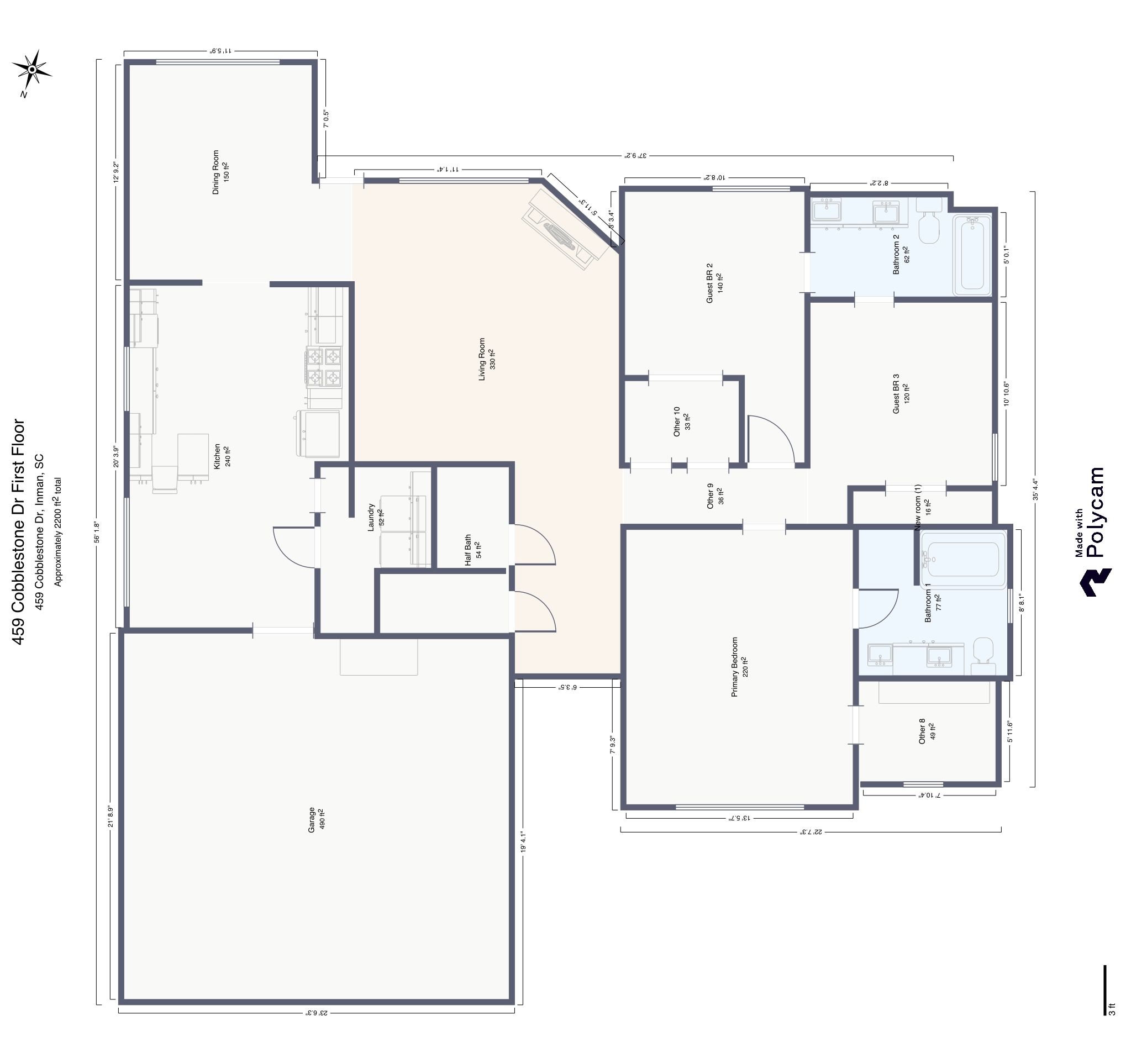  459 Cobblestone Drive, Inman, SC 29349 - 物件實景