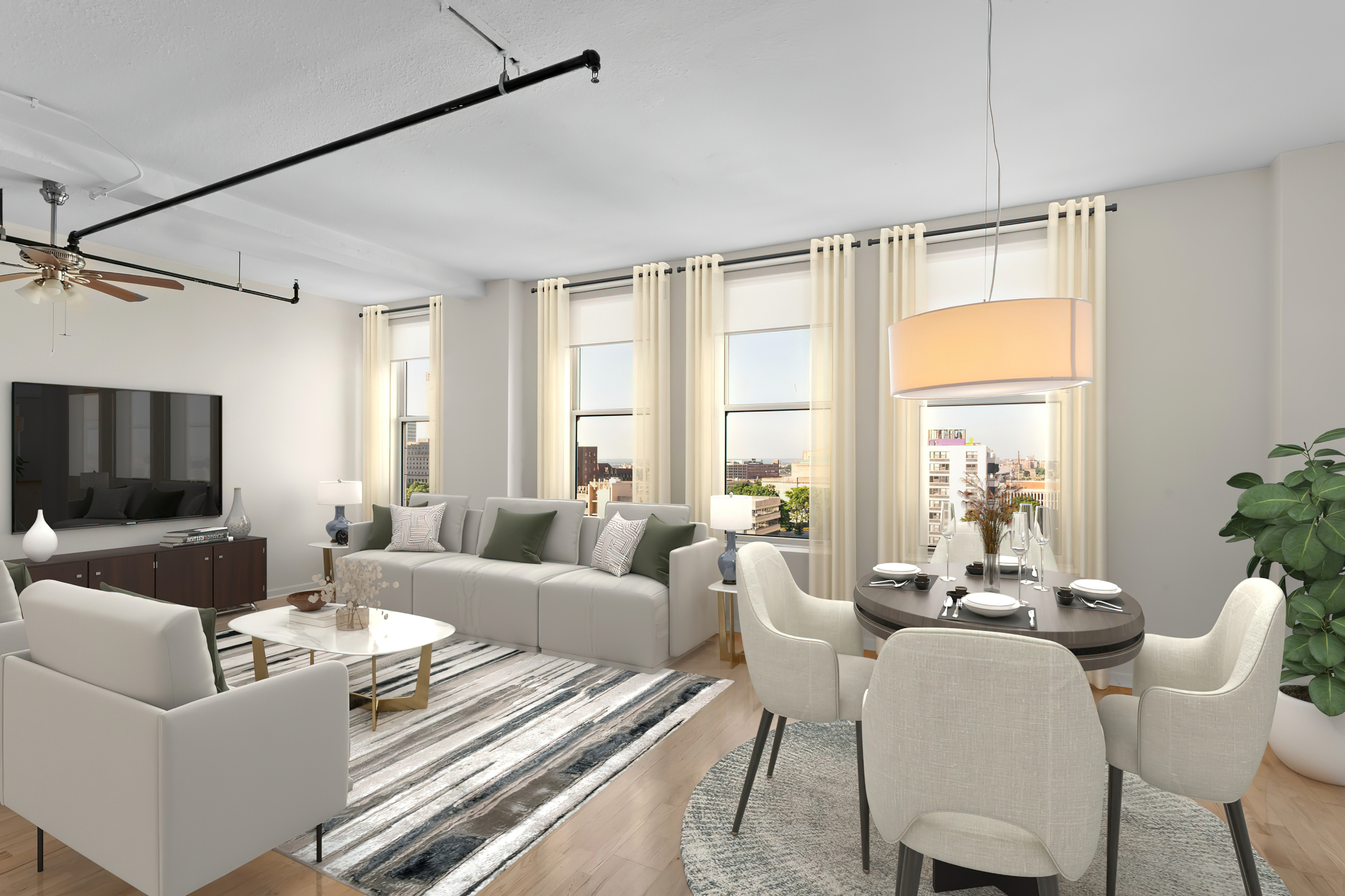  Stylish 2-Bed Loft in Downtown St. Louis with City Views - 物件實景