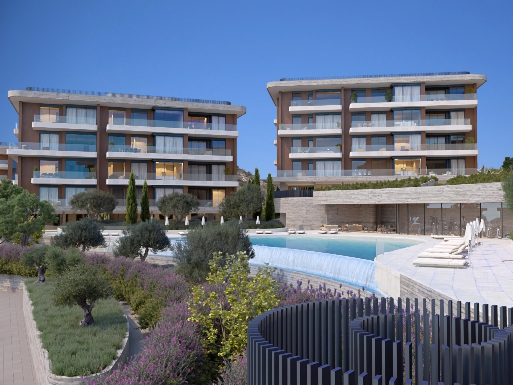  Sea View One Bedroom Residence with Large Veranda in Germasoyeia, Limassol - 物件實景