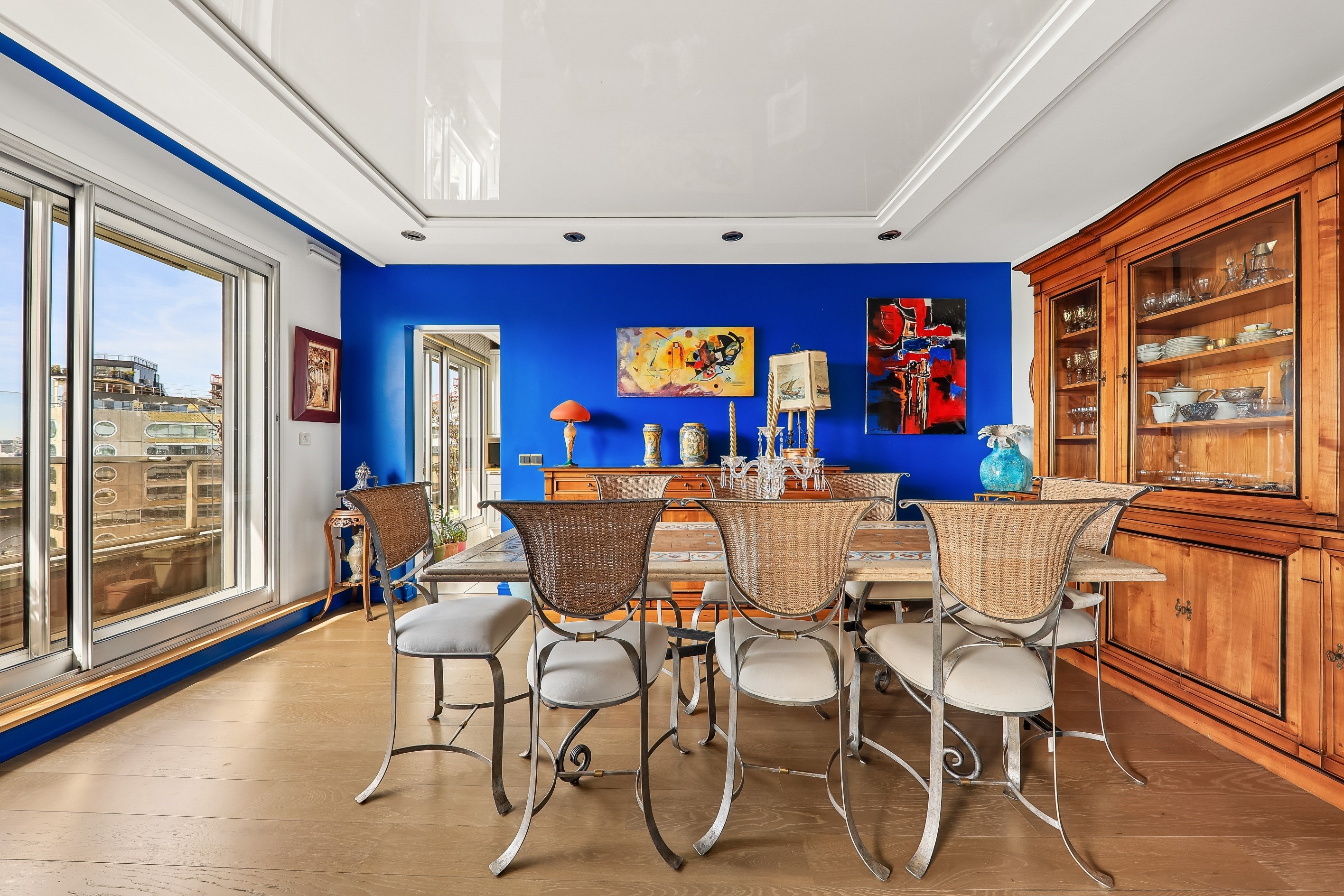  PARIS 16TH  SEINE RIVERFRONT  TERRACE APARTMENT WITH PANORAMIC SEINE VIEWS - 物件實景