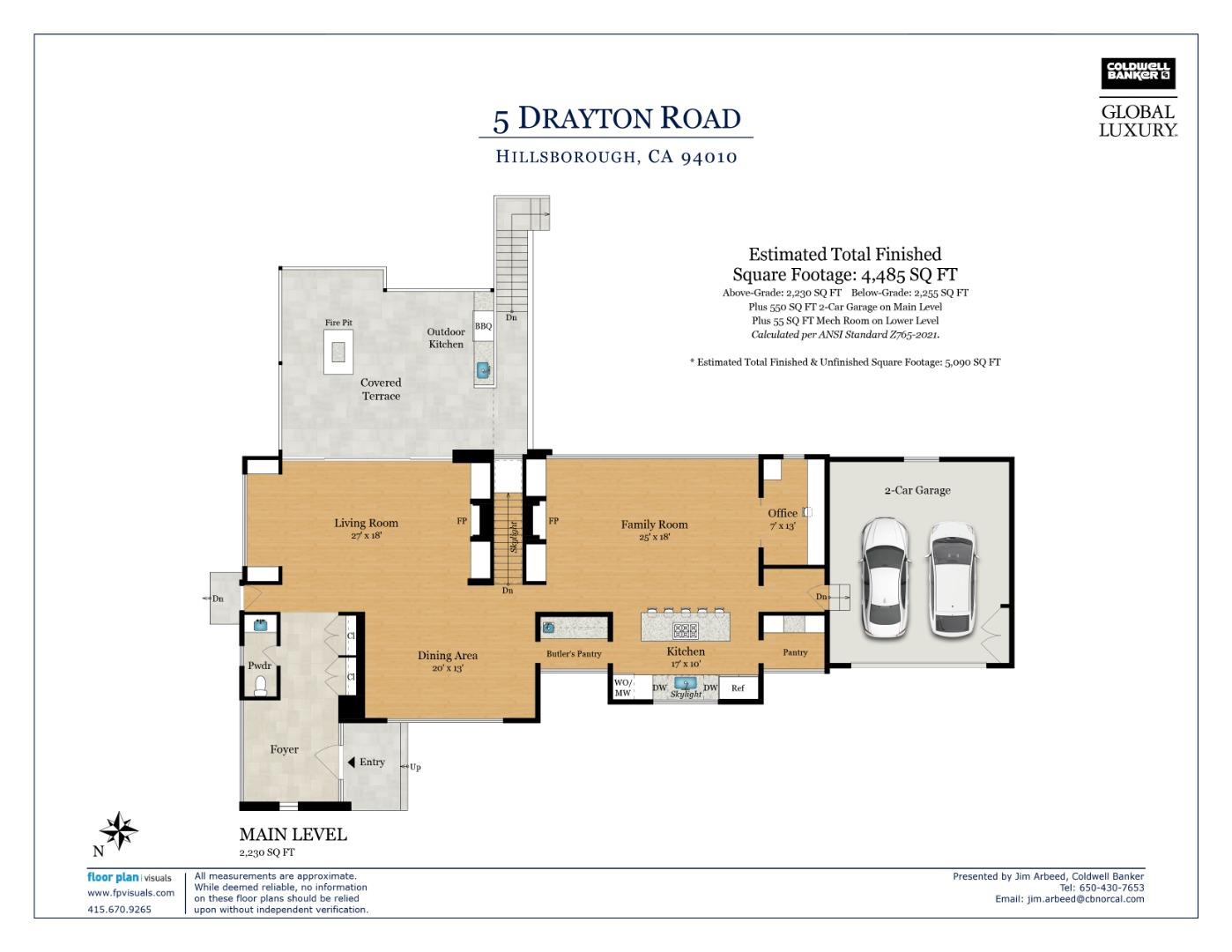 Hillsborough, California, 94010, United States, 4 Bedrooms Bedrooms, ,4 BathroomsBathrooms,Residential,For Sale,1940543
