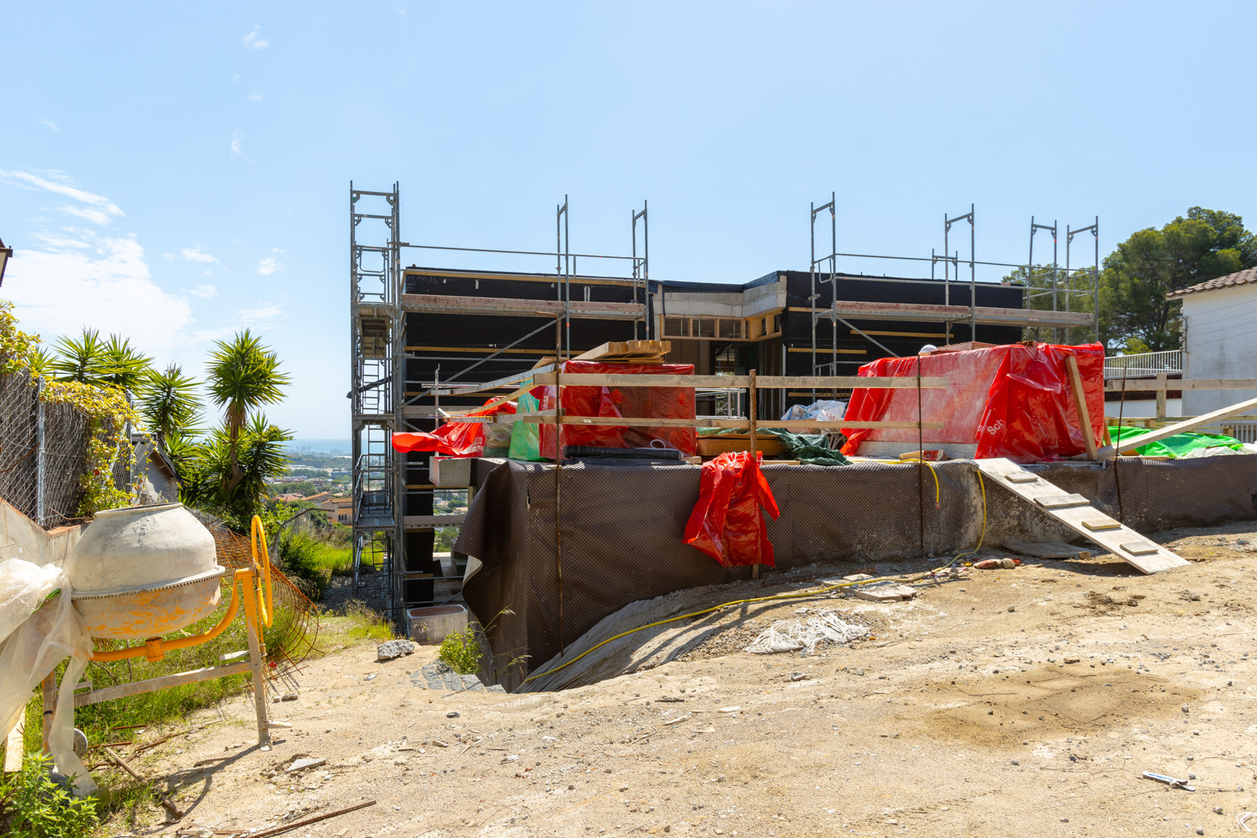  High standing house under construction with sea views in Premia Dalt - 物件實景
