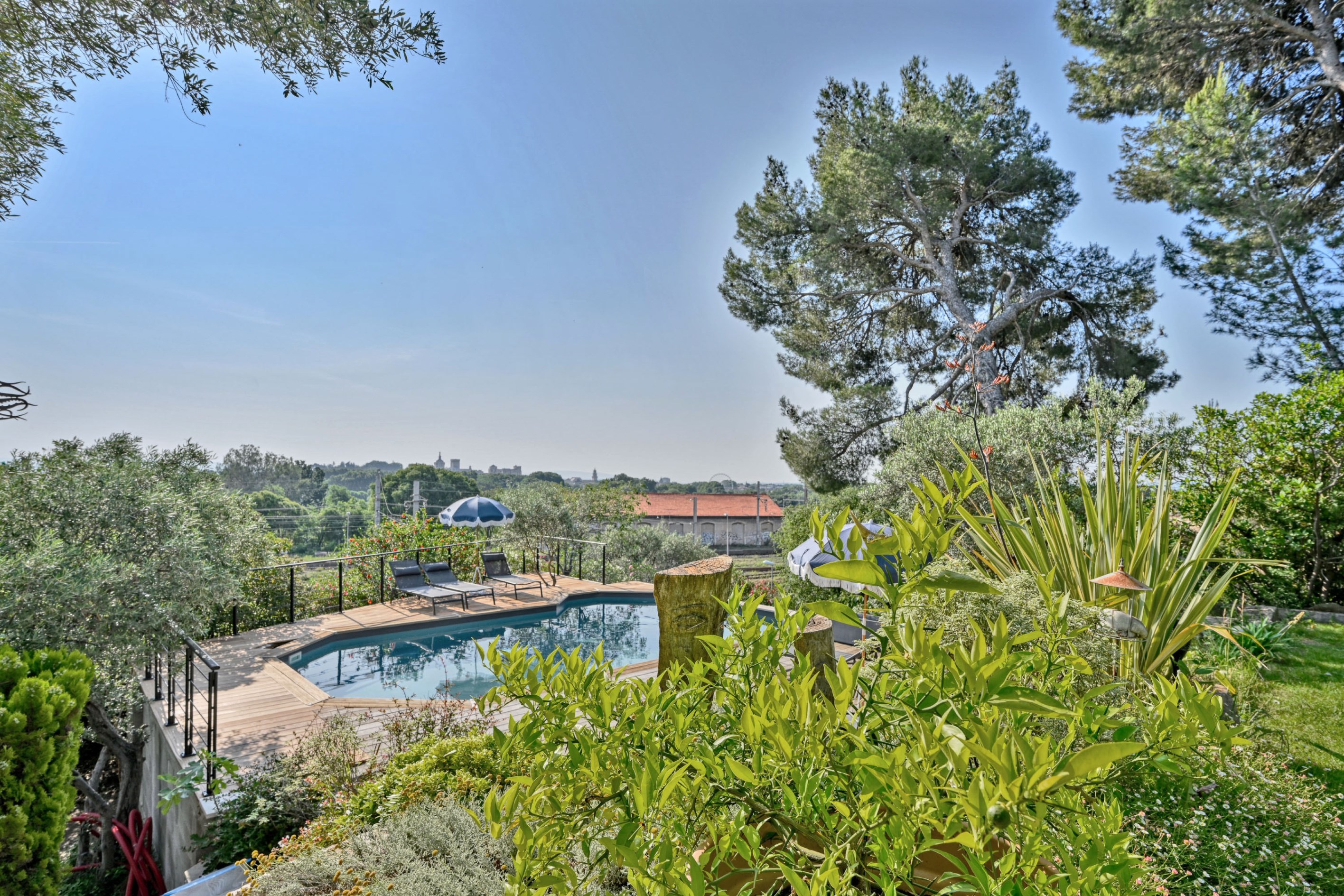  Manor house, green haven with panoramic views over Avignon - 物件實景