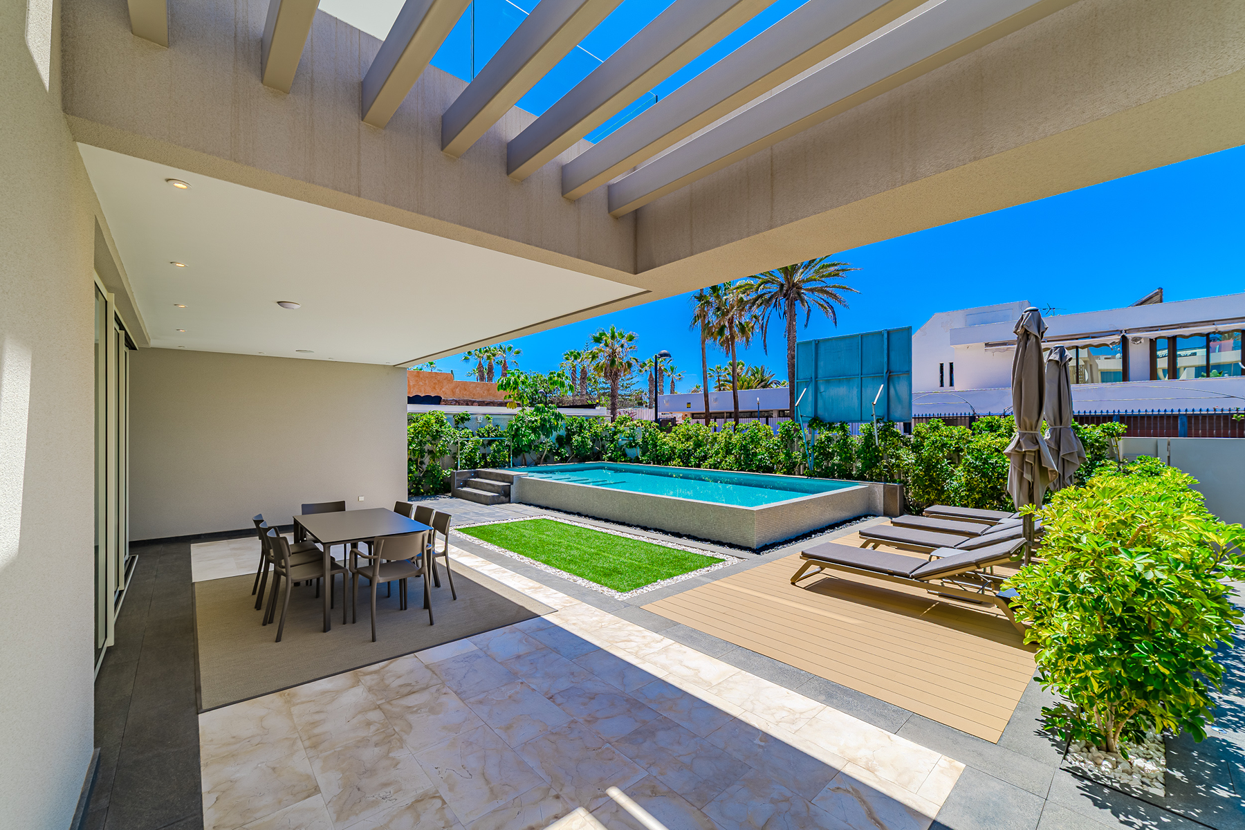  Contemporary villa with sea views in the South of Tenerife - 物件實景