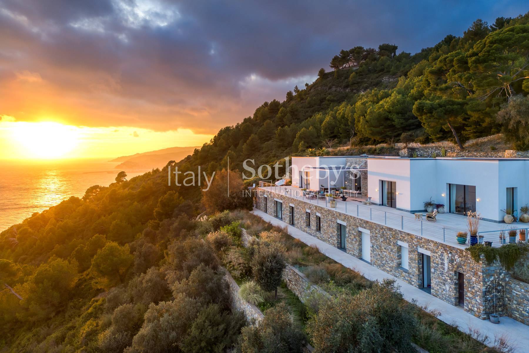  Elegant villa on the ligurian coast with panoramic views - 物件實景