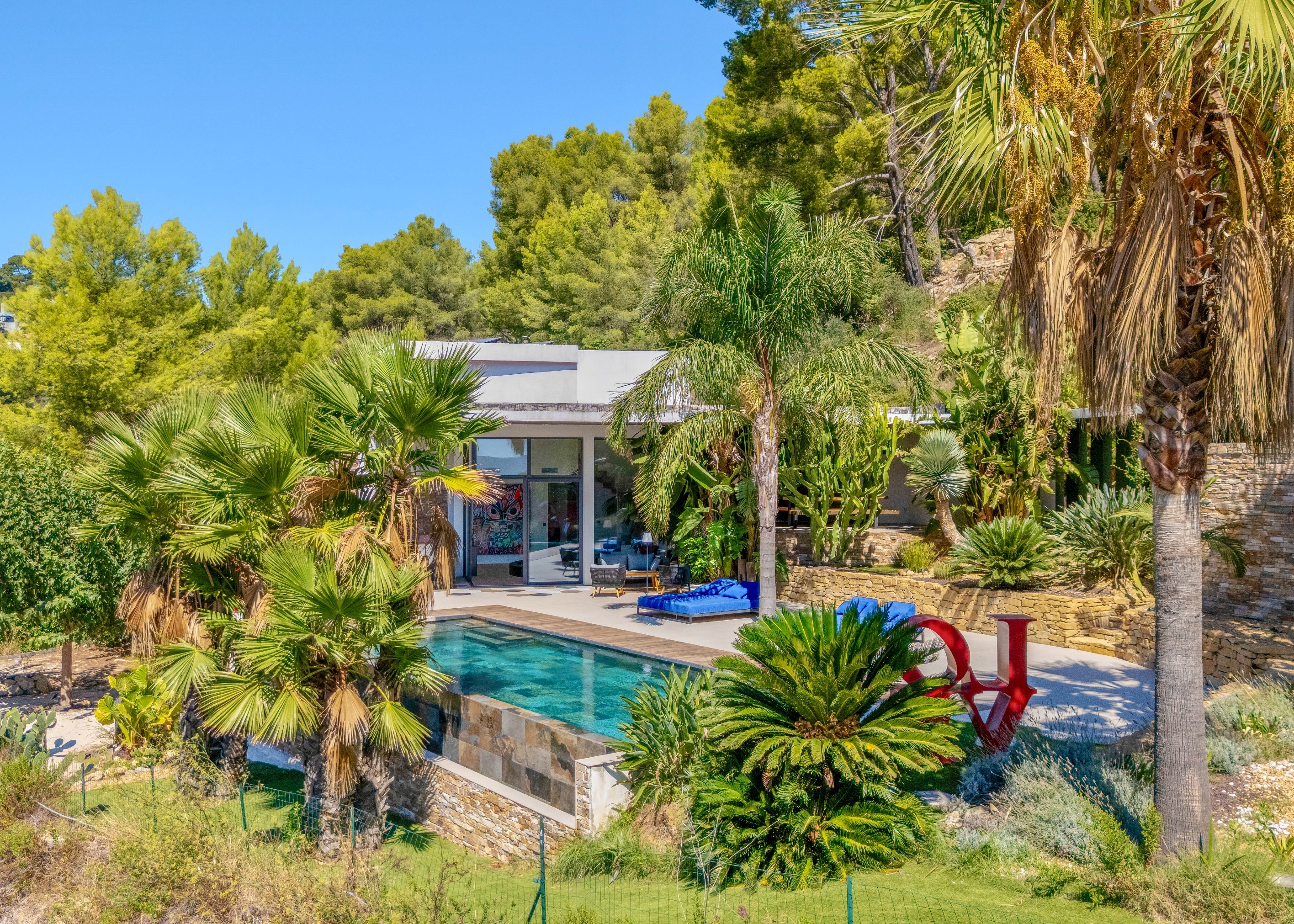  La Valette-du-Var – Contemporary Villa with Sea View - 物件實景