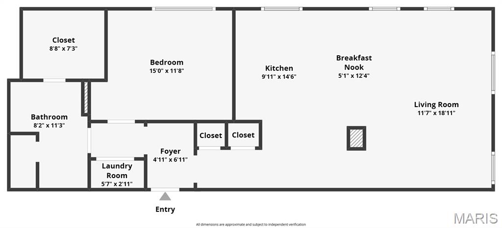 St Louis, Missouri, 63108, United States, 1 Bedroom Bedrooms, ,1 BathroomBathrooms,Residential,For Sale,1826533