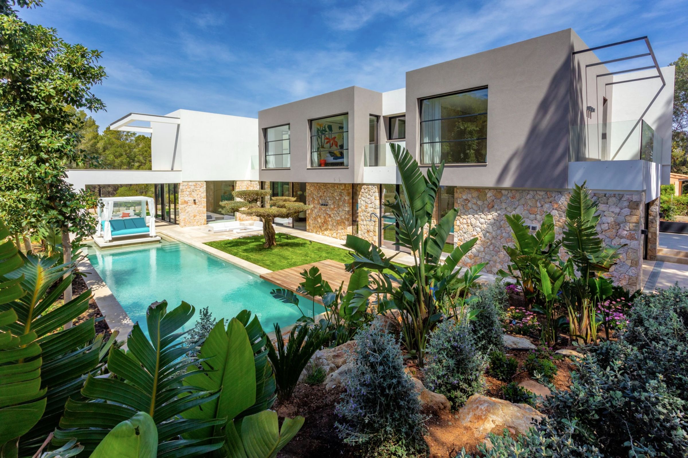  Beautiful newly built villa in Nova Santa Ponsa - 物件實景