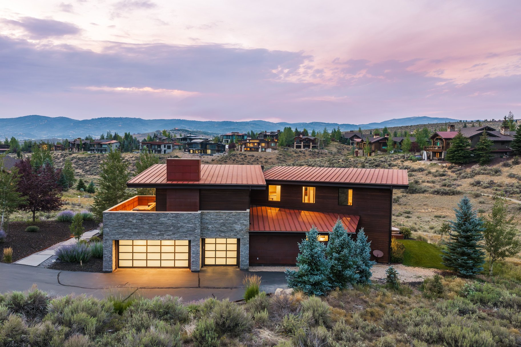  Contemporary Promontory Home with Exceptional Indoor-Outdoor Living - 物件實景