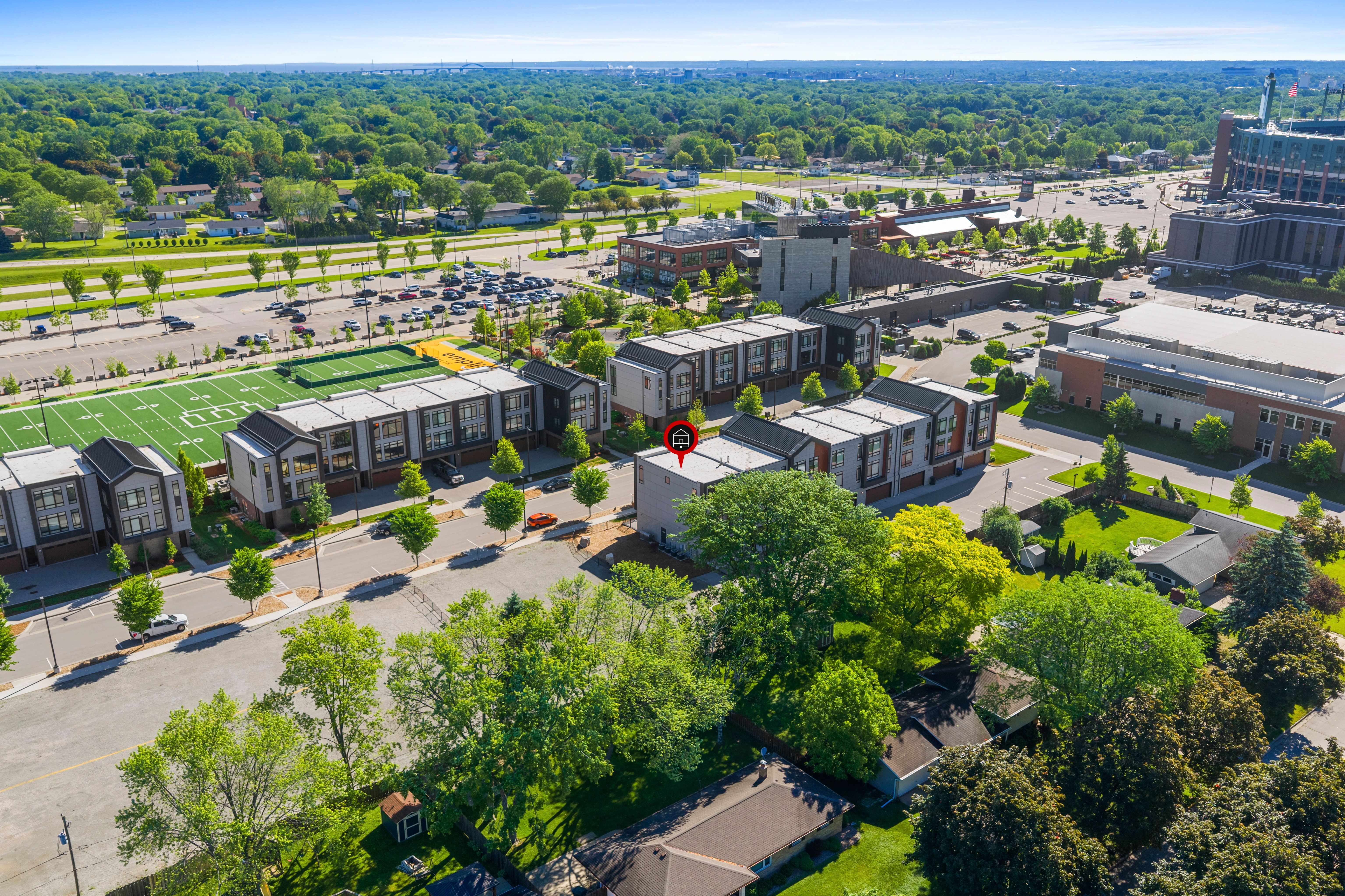  Townhome Located Steps from Lambeau Field - 物件實景