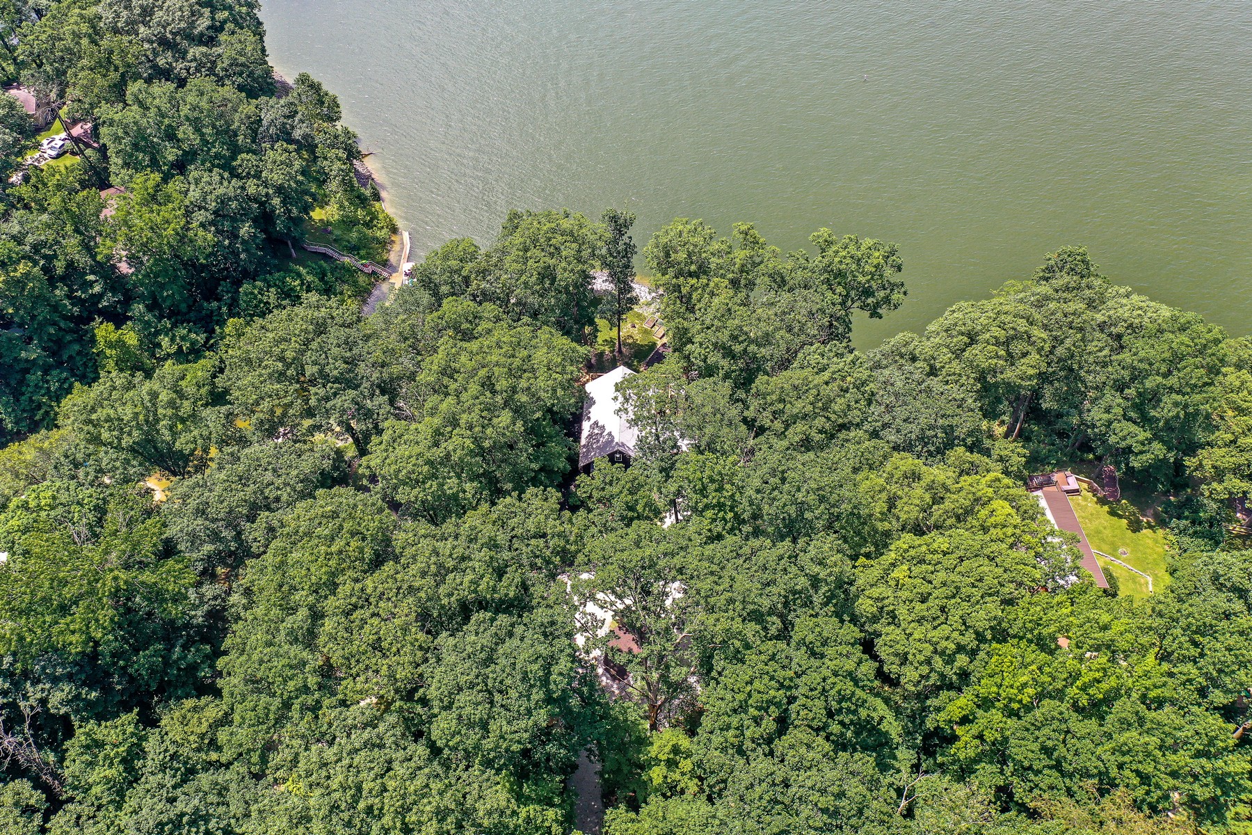  Extraordinary Custom Retreat Located on a Private Peninsula off Racoon Lake - 物件實景