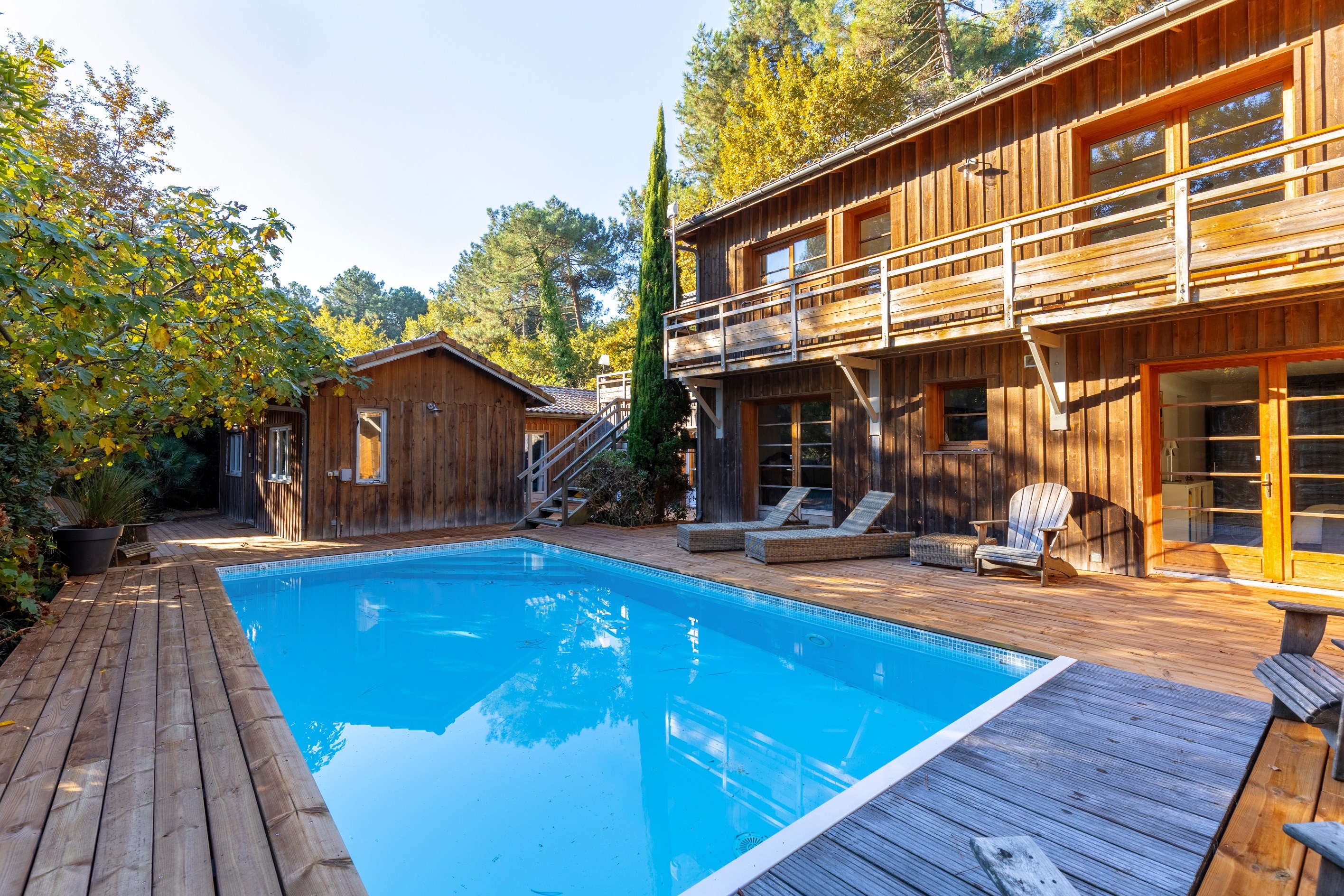  BISCARROSSE GOLF - MAGNIFICIENT WOODEN VILLA - 物件實景