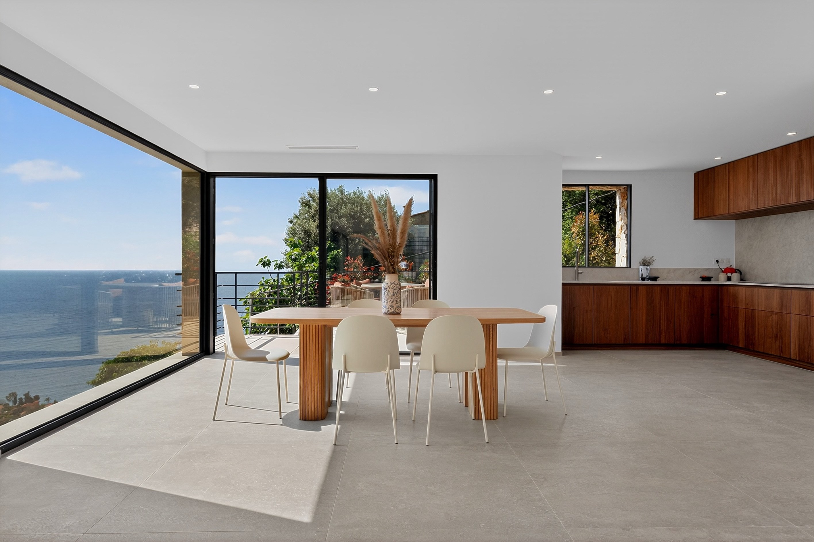  New villa with panoramic sea view, Serret district, Roquebrune Cap Martin Monaco - 物件實景