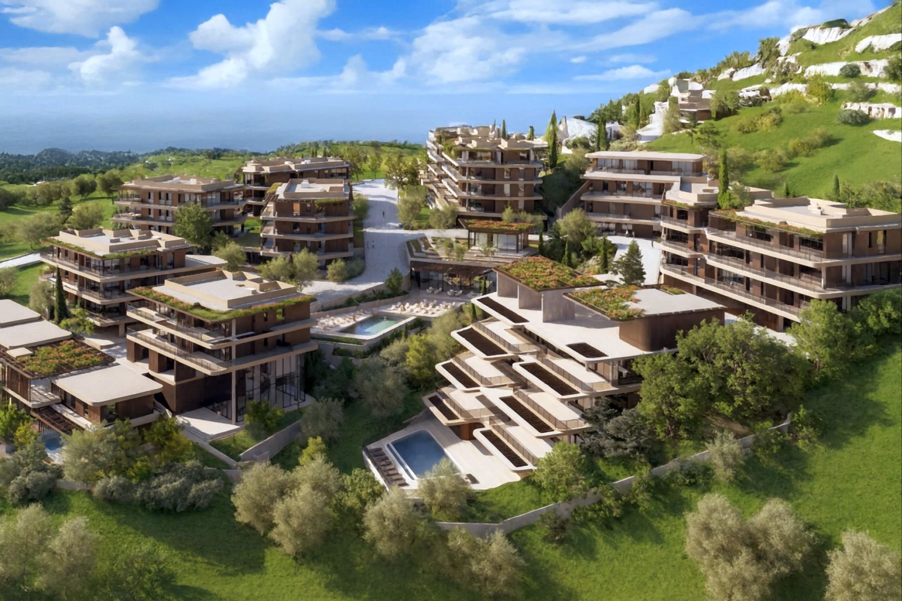  4 Bedroom Apartment in a Luxury Complex with Clubhouse & Pool in Pafos Suburb - 物件實景