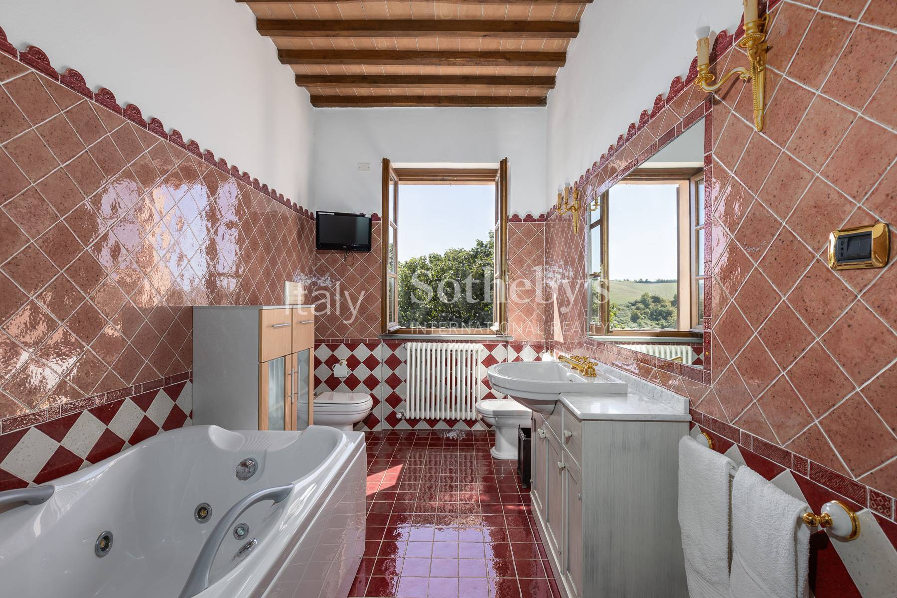  Villa with panoramic views a few km from Montalcino - 物件實景