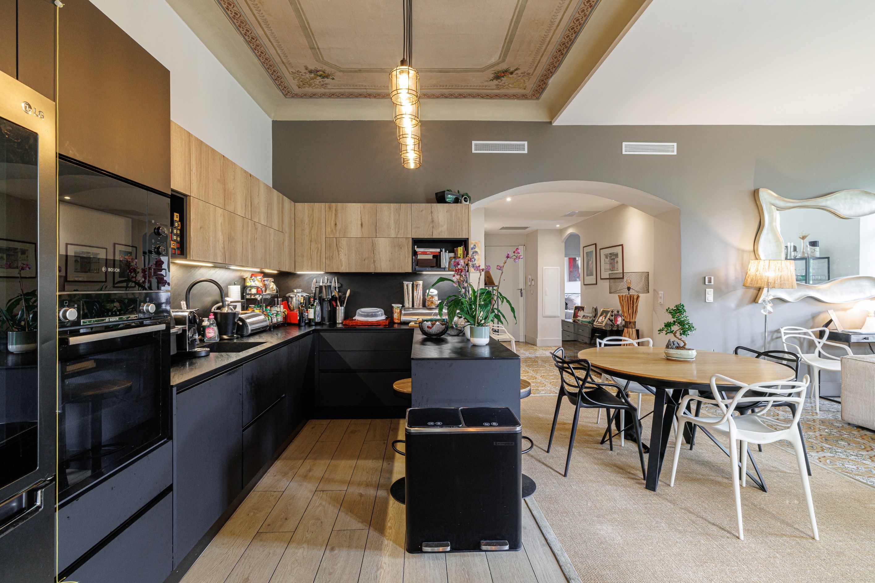  Renovated reception apartment with 40 sqm terrace facing Jardin Alsace-Lorraine… - 物件實景