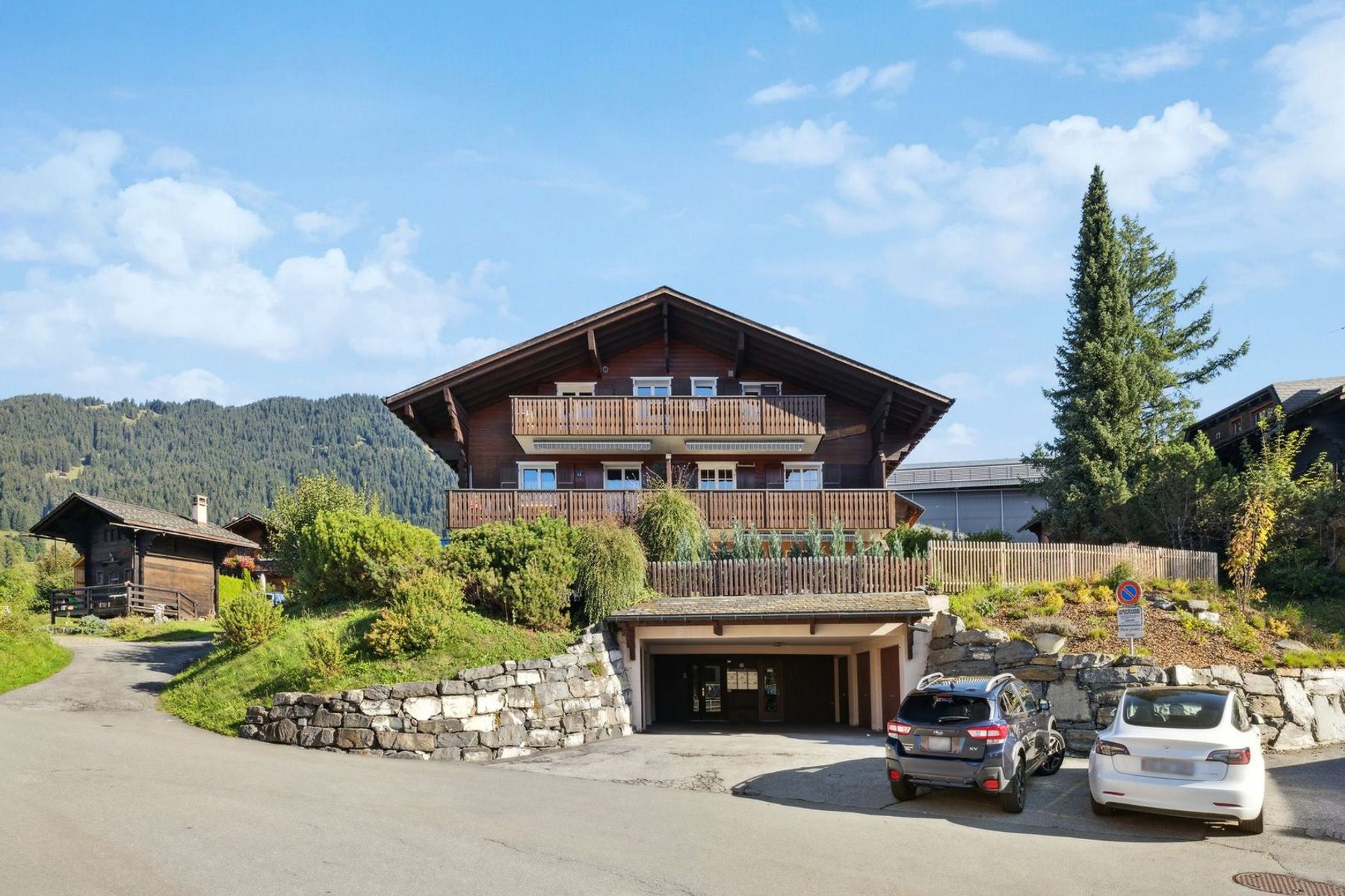  Villars center, charming renovated 3.5p, box, balconies, beautiful view - 物件實景