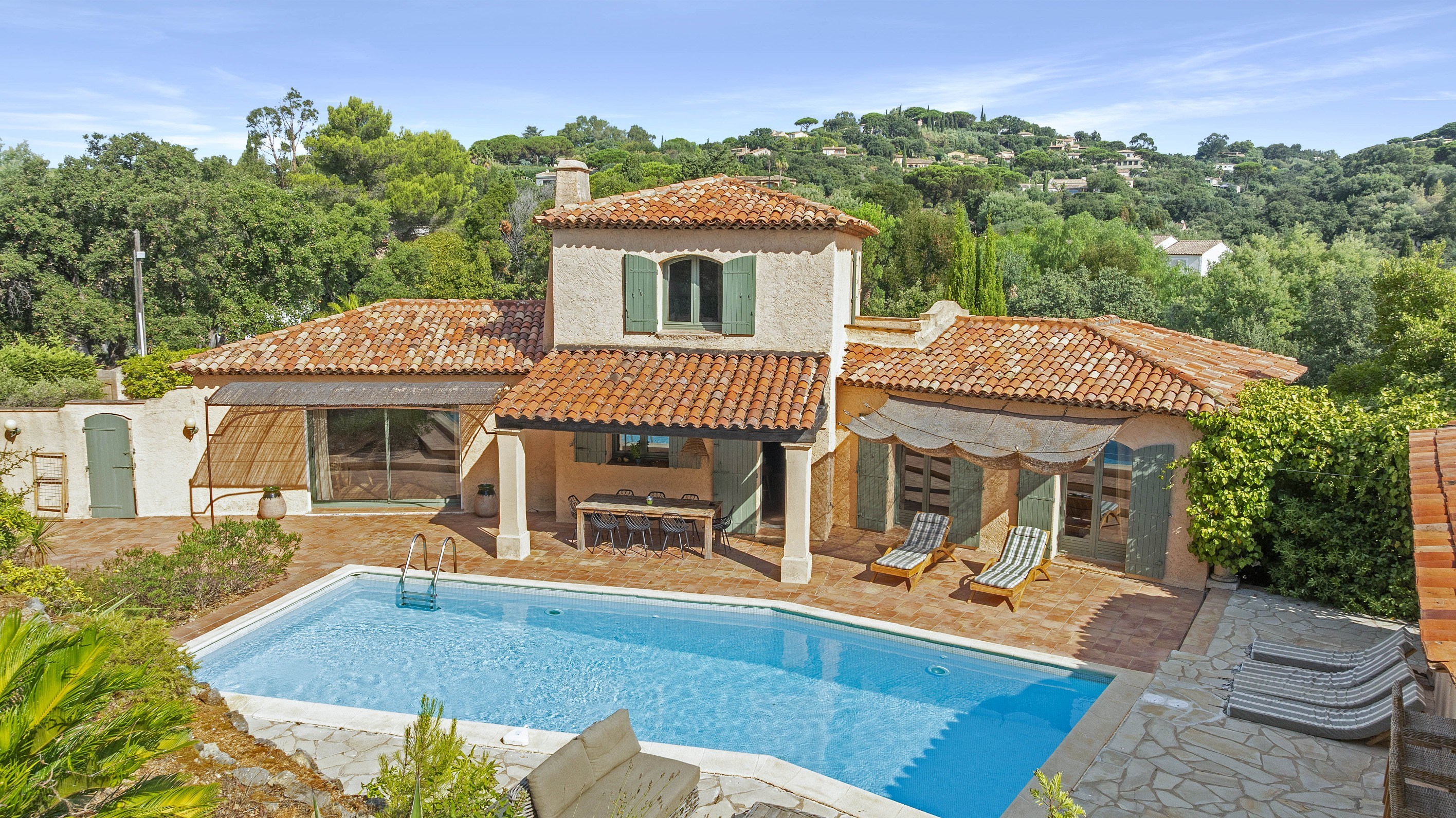  Provençal villa with heated pool for sale in La Croix-Valmer, near Gigaro - 物件實景