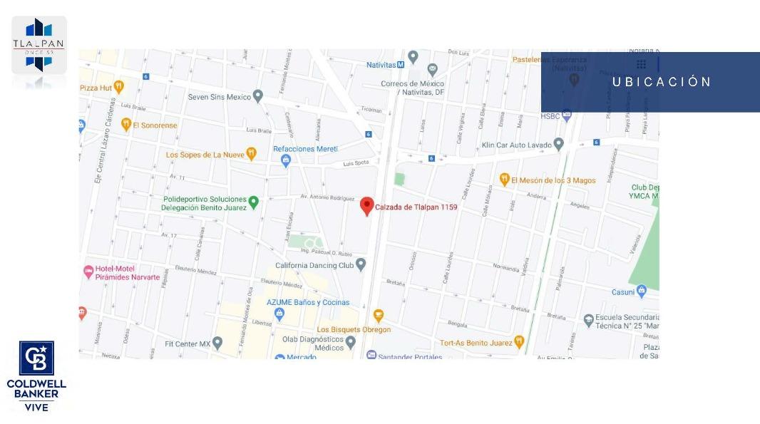 Calzada de Tlalpan, Benito Juárez, Ciudad de México, 03660, Mexico, 2 Bedrooms Bedrooms, ,1 BathroomBathrooms,Residential,For Sale,Calzada de Tlalpan,1612749