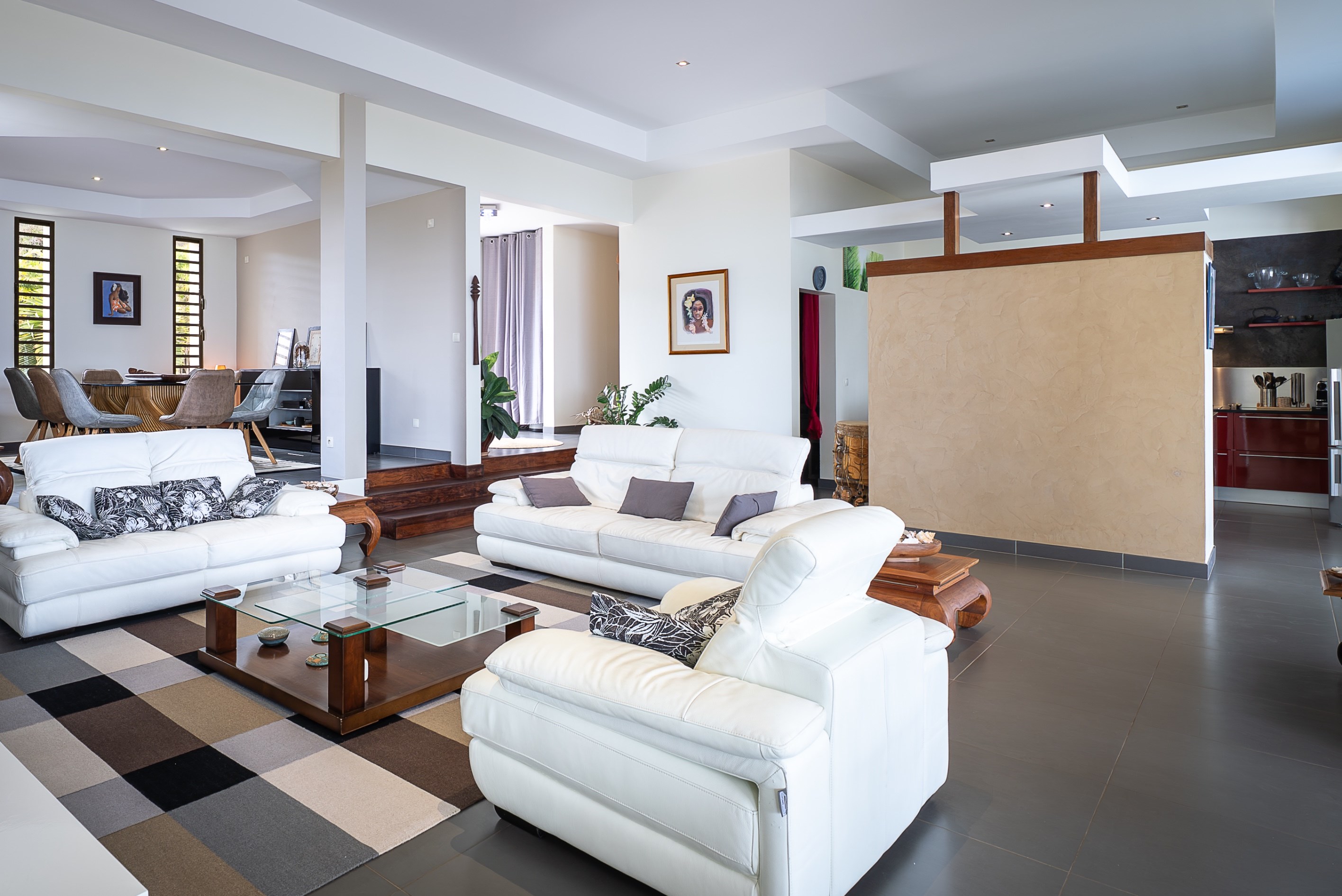  Tahiti - Punaauia - Exceptional contemporary villa with 180° views of Moorea an… - 物件實景