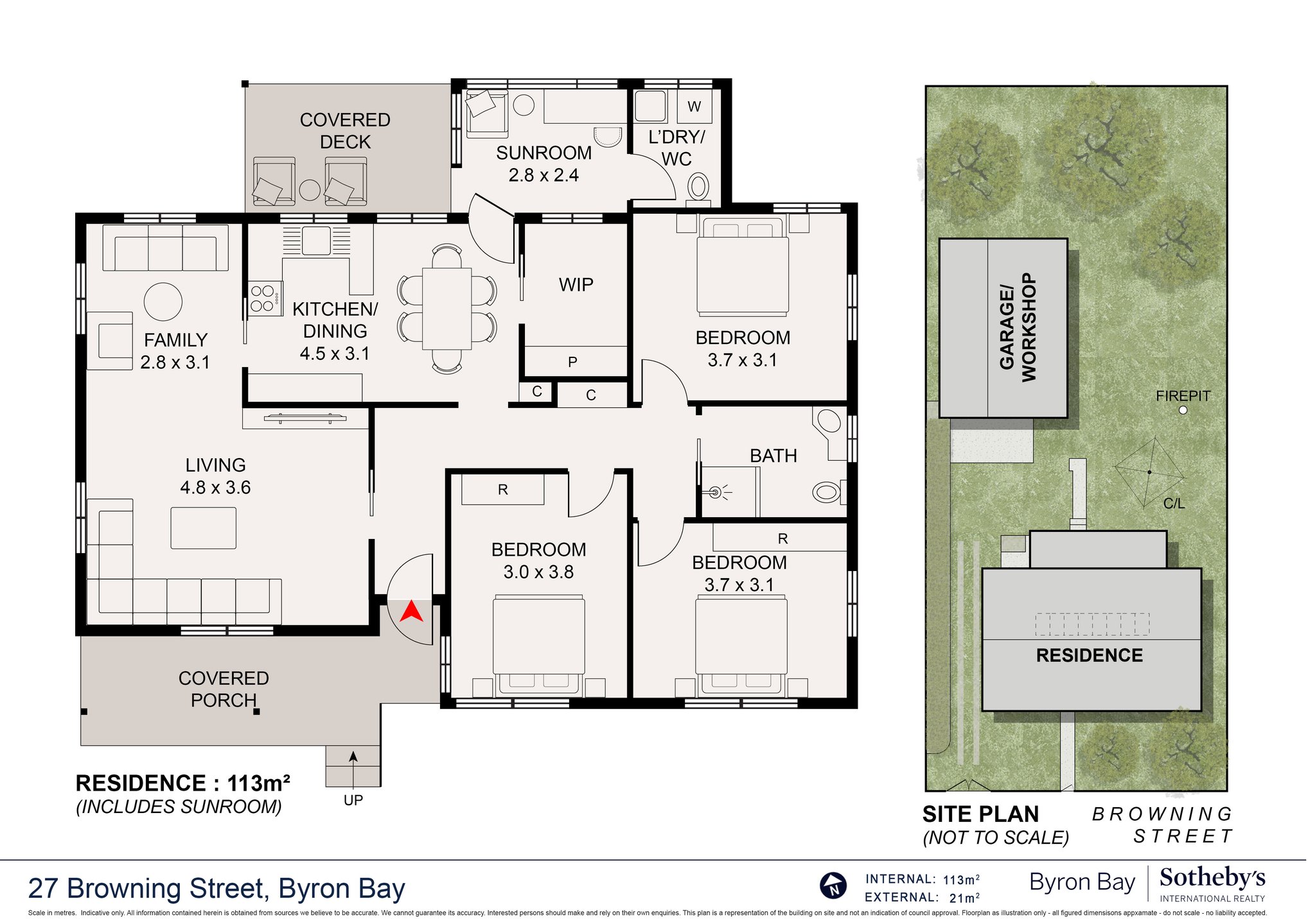  27 Browning Street, Byron Bay - 物件實景