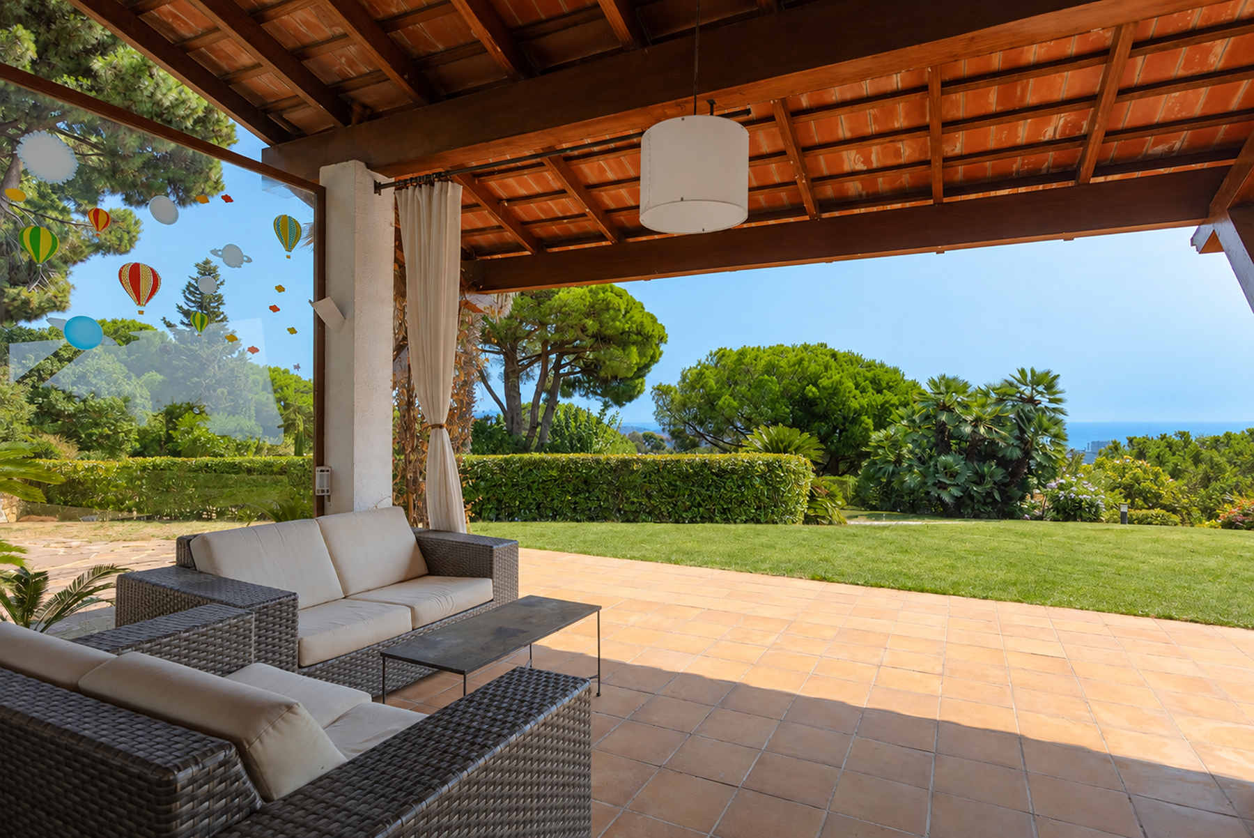  One-story house with sea views in Cabrera de Mar - Costa Barcelona - 物件實景