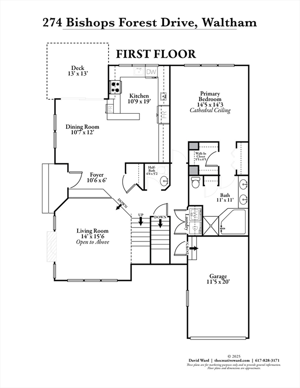 Waltham, Massachusetts, 02452, United States, 4 Bedrooms Bedrooms, ,4 BathroomsBathrooms,Residential,For Sale,1934478