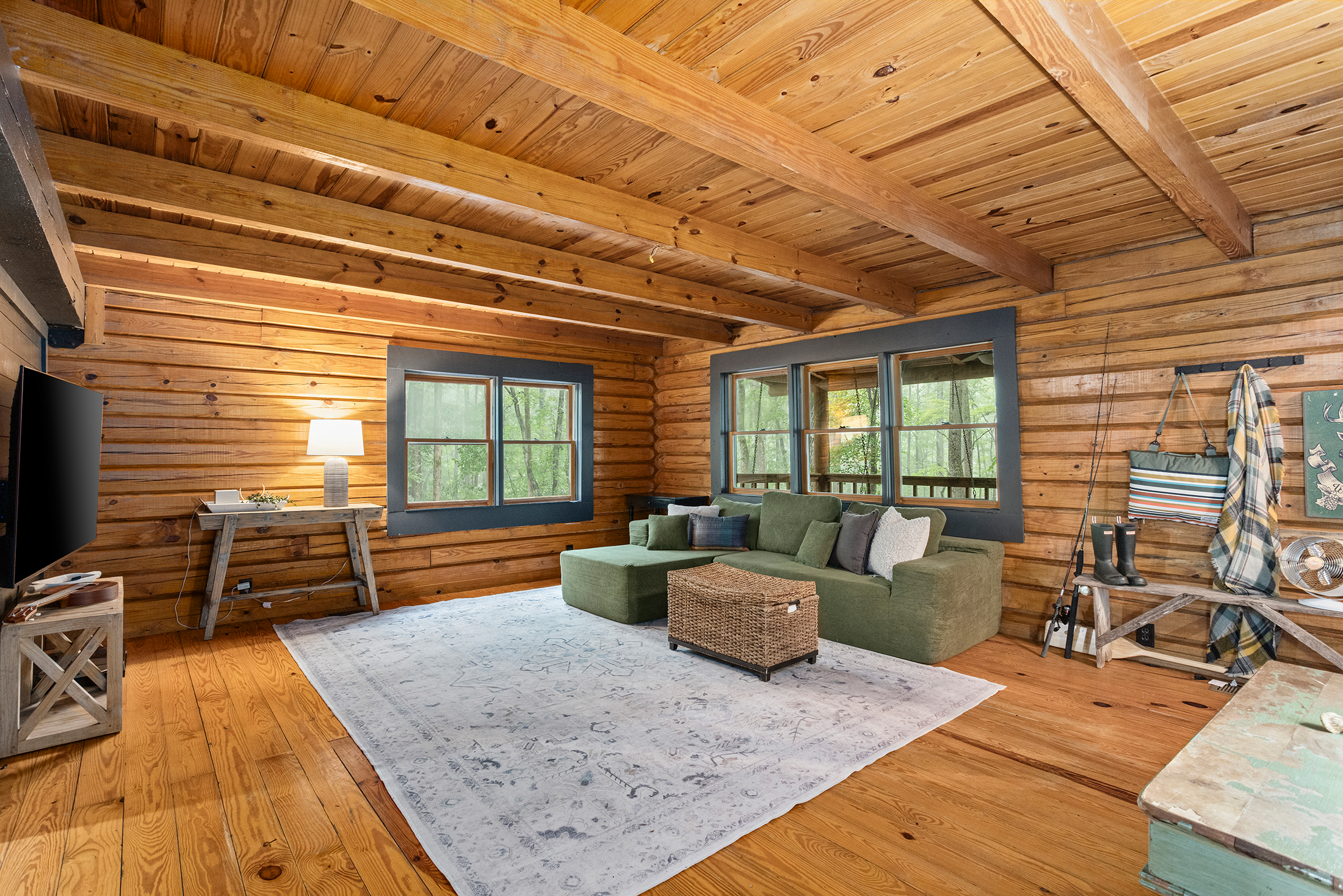 Charming, Private Cabin Overlooking Lake Coweta - 物件實景