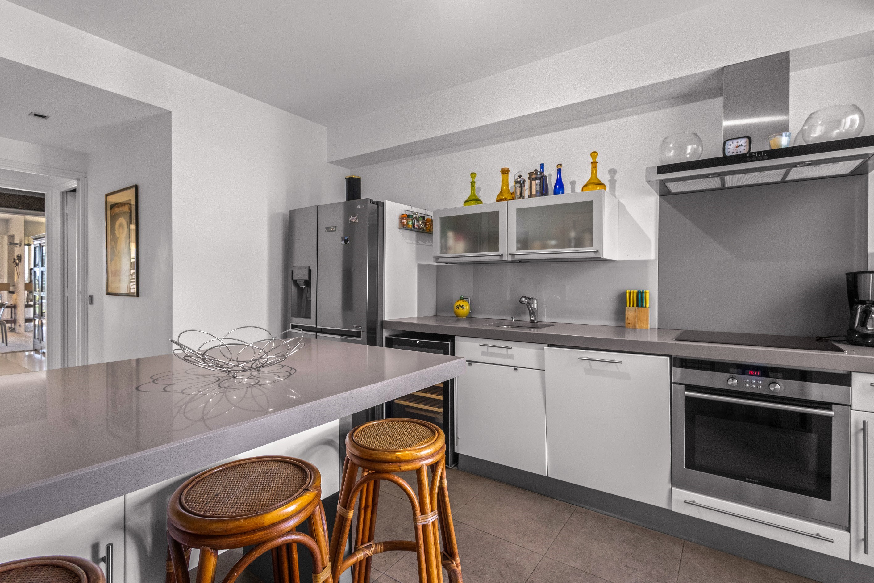  Cannes Croix des Gardes, luxury garden apartment for sale, sea views, private g… - 物件實景