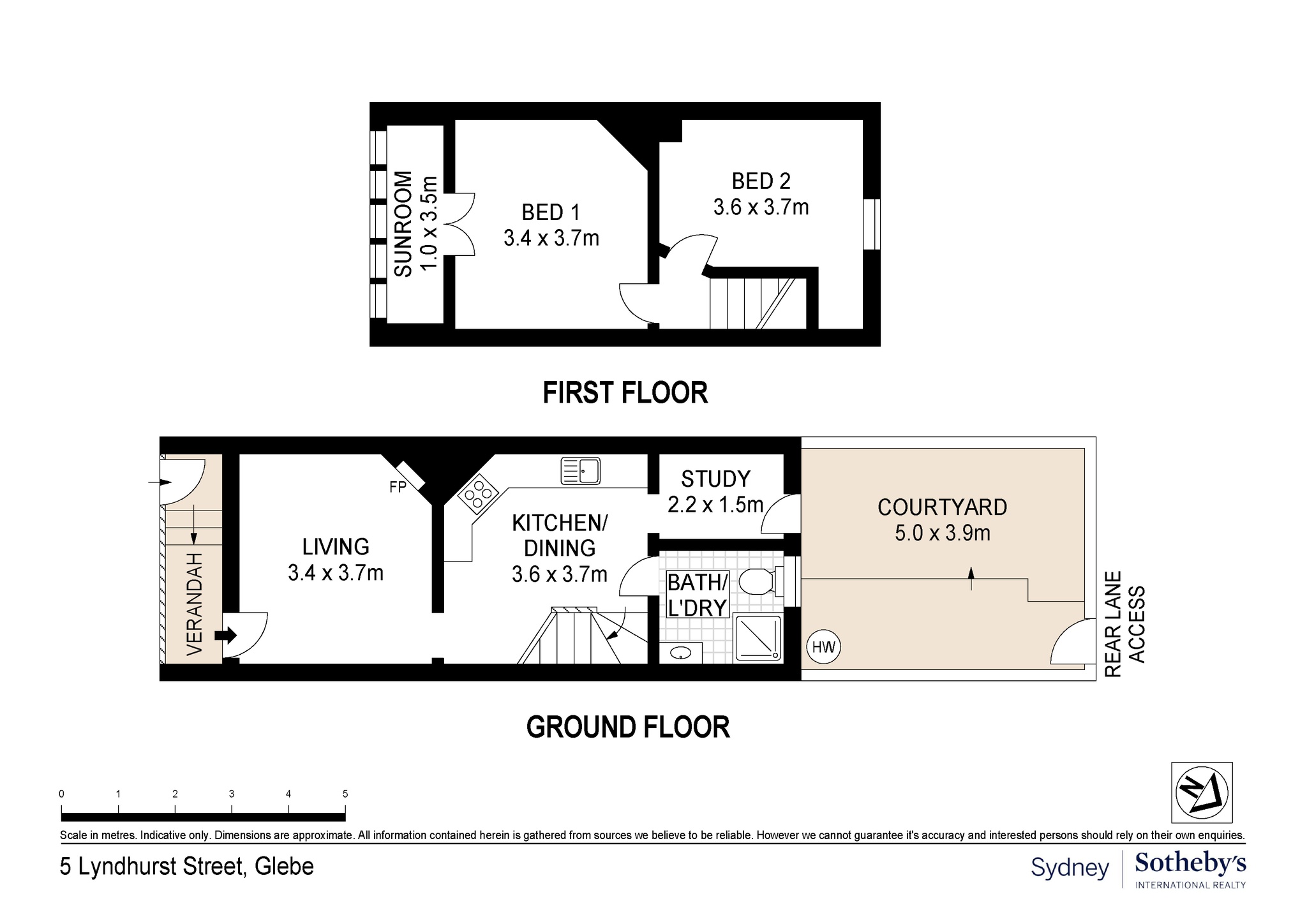  5 Lyndhurst Street, Glebe - 物件實景