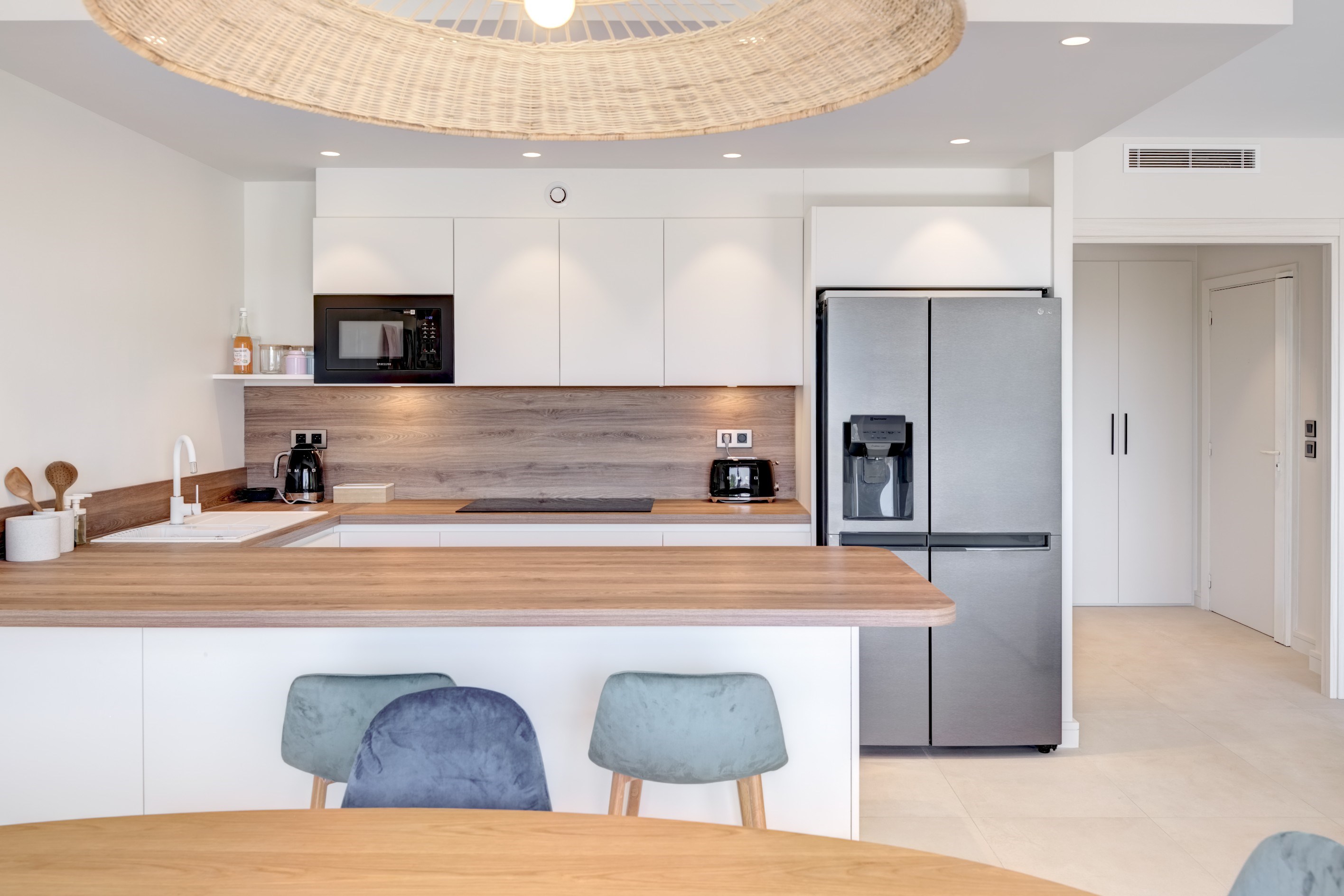  Sea view apartment with terraces in Cannes Croix des Gardes residence with pool - 物件實景