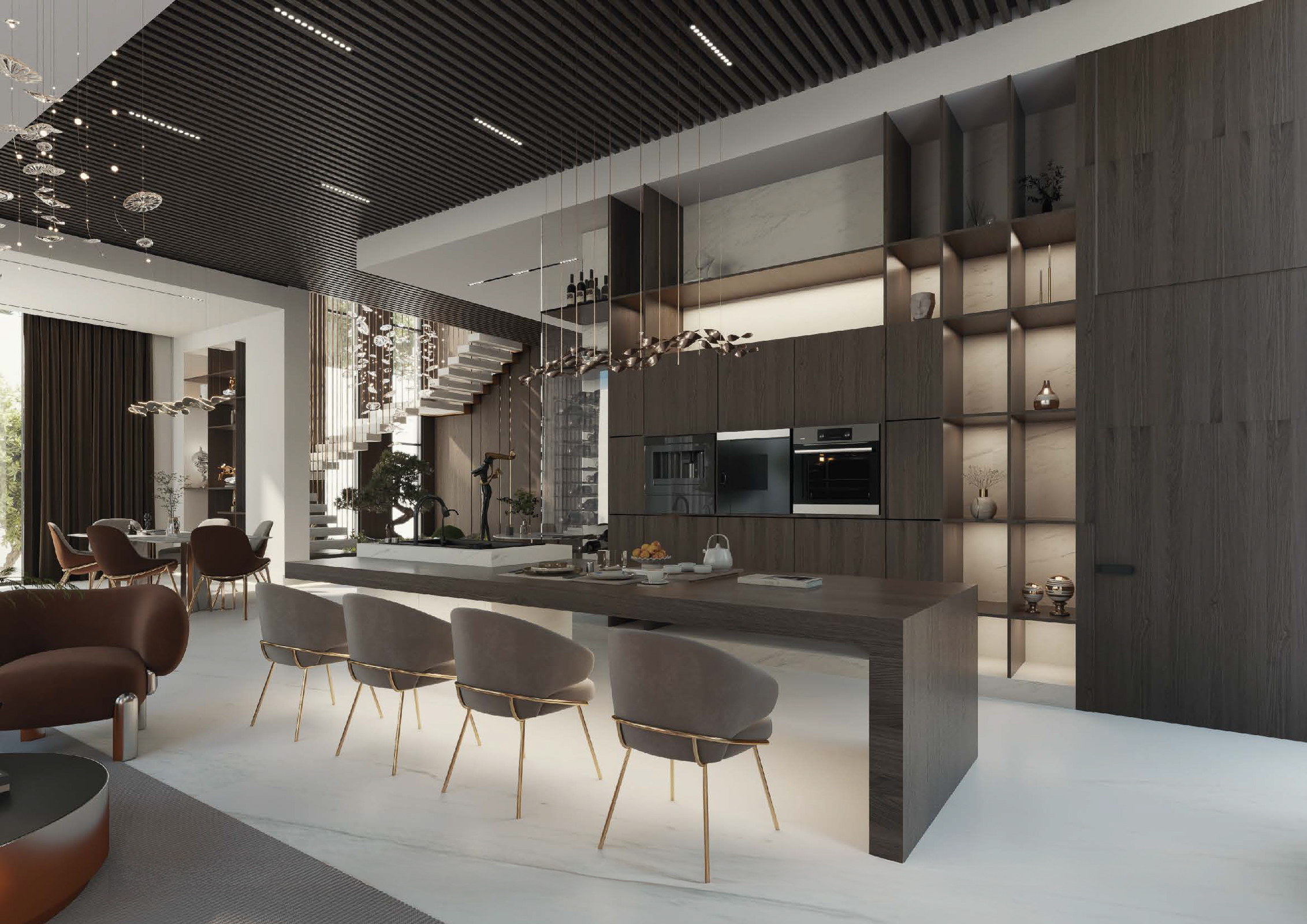  Contemporary Villa with Exceptional Design in Emerald Hills - 物件實景