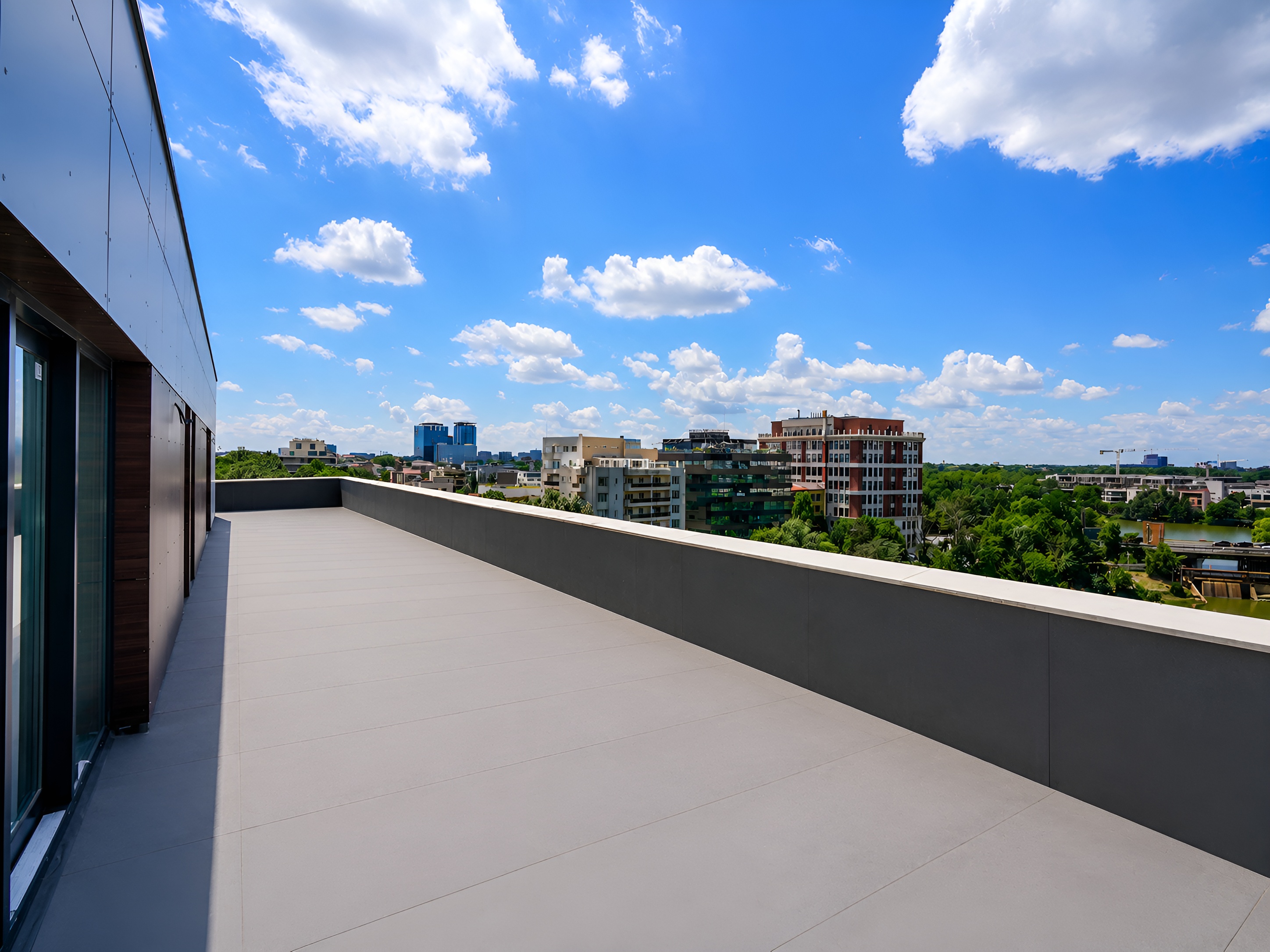  Lakefront Duplex Penthouse with a Panoramic Terrace on Lake Floreasca - 物件實景