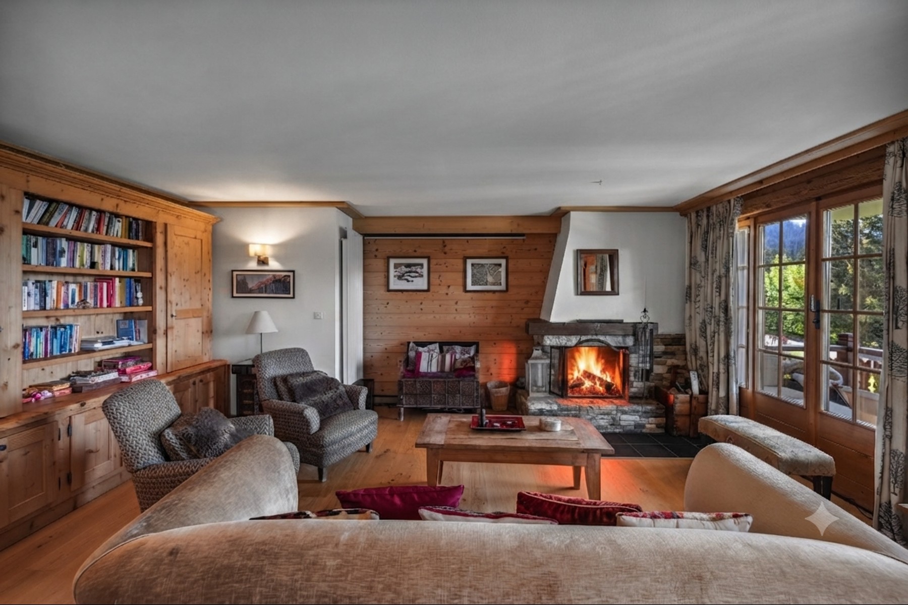  Le Granit: Renovated 4-bedroom apartment at Domaine de la Résidence - 物件實景