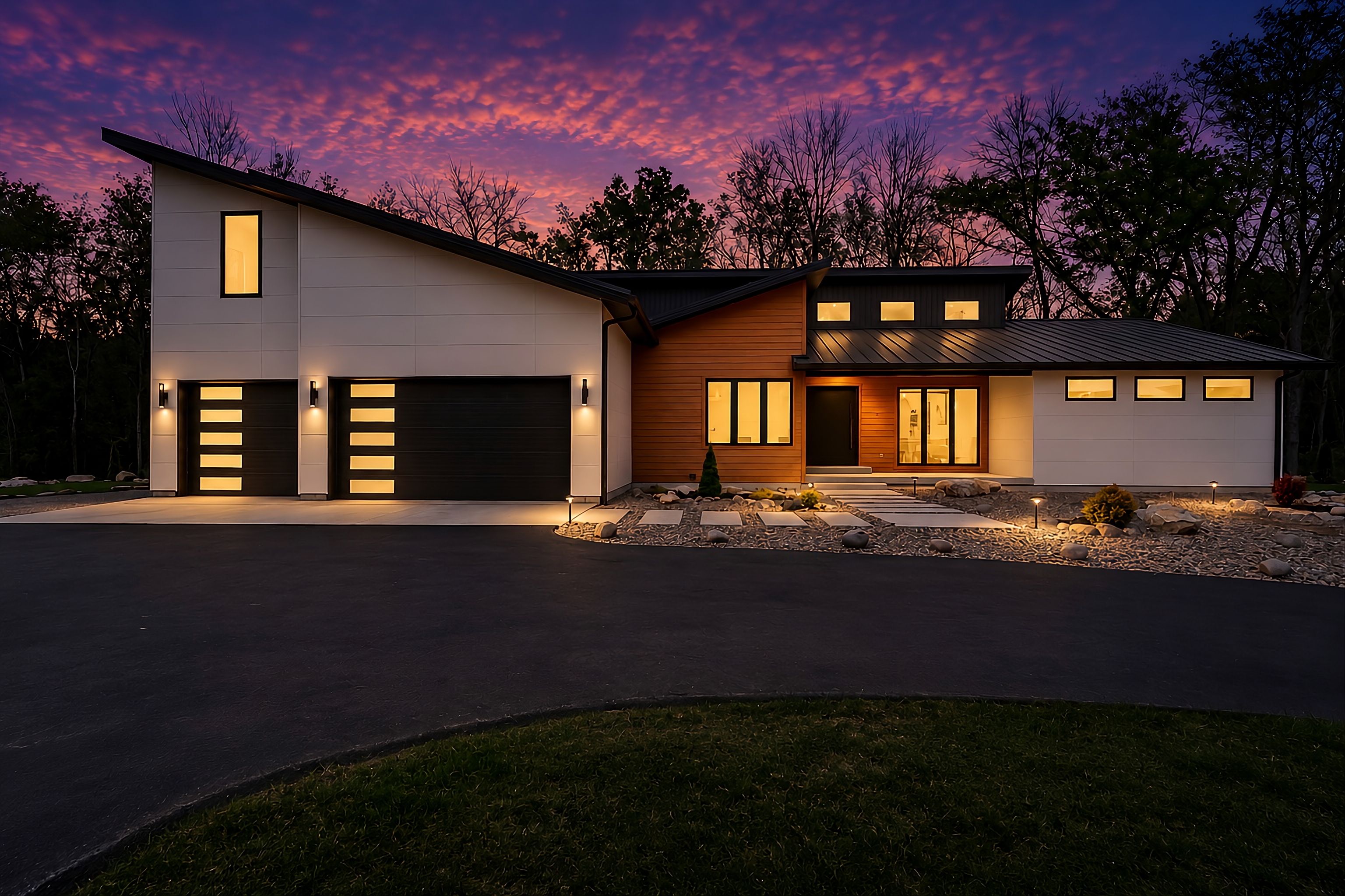  Brand-new Mid-Century Modern Masterpiece Situated on Over 4 Private Acres - 物件實景