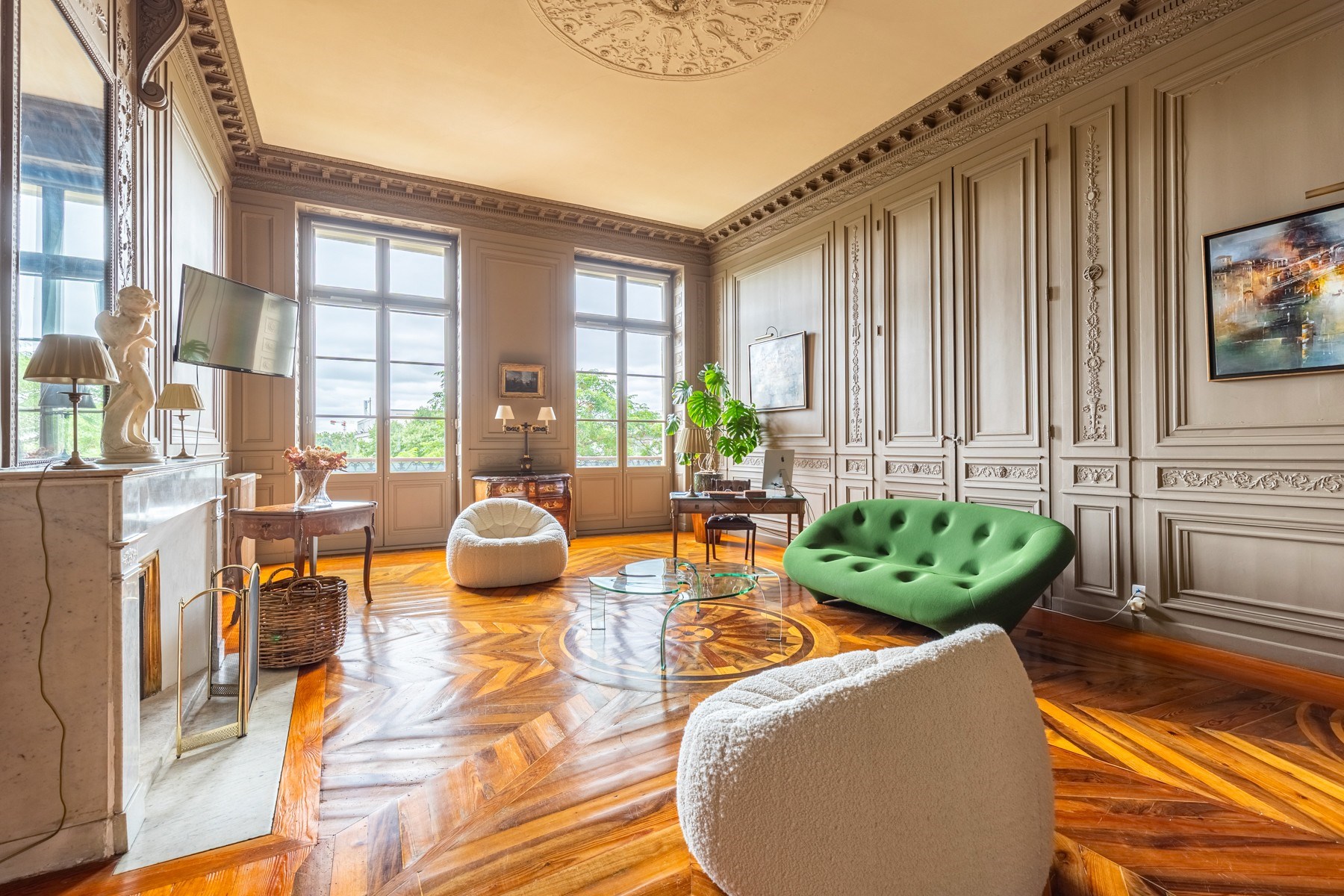  BORDEAUX CHARTRONS – EXCEPTIONAL HAUSSMANN APARTMENT – 277 SQ.M – TERRACE – BAL… - 物件實景