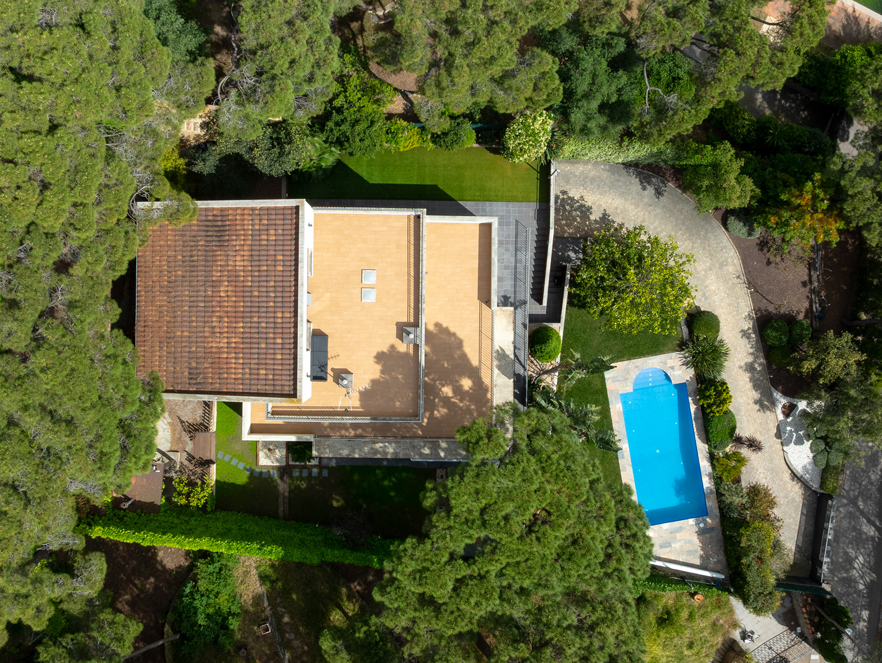  Modern house with sea views and lots of privacy in Premià de Dalt - 物件實景