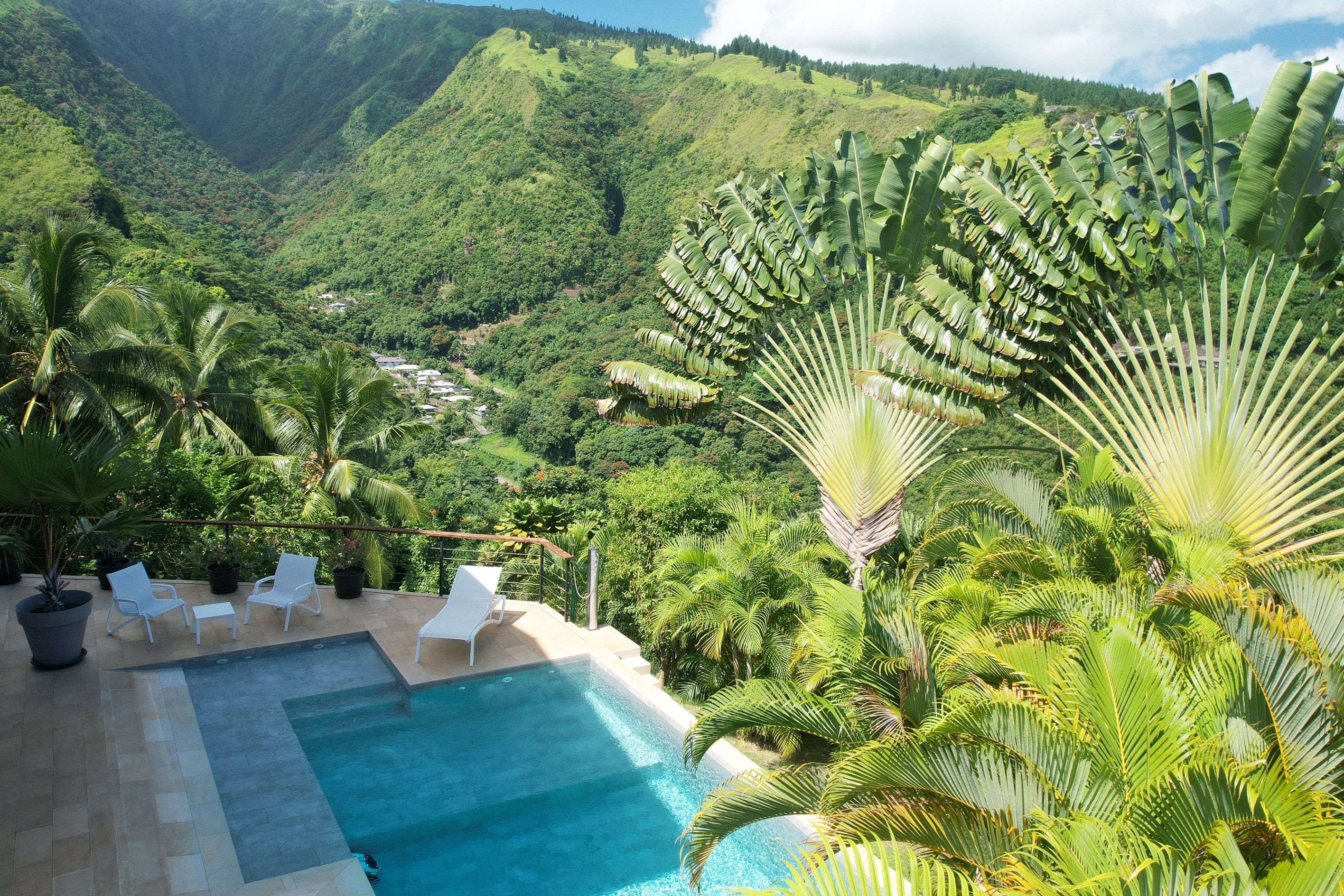  Tahiti - Punaauia - Architect-designed villa with unique panorama and independe… - 物件實景
