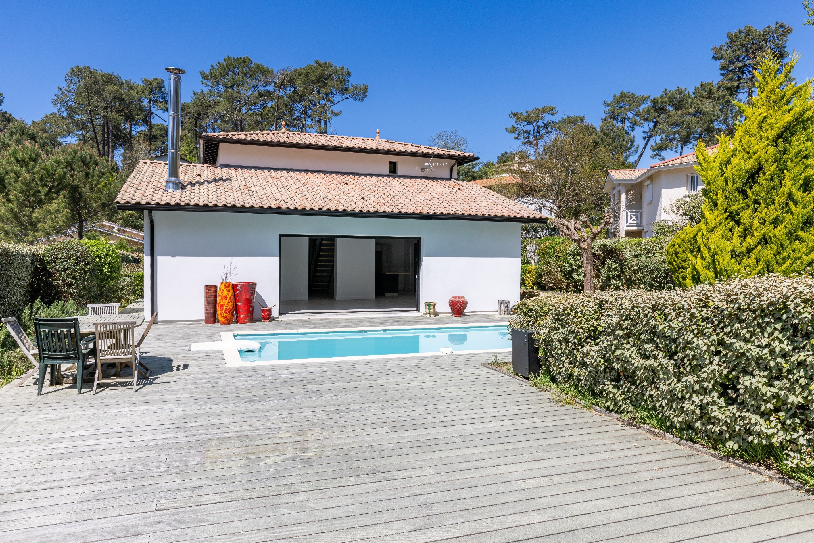  PYLA SUR MER - MAGNIFICENT VILLA ON THE FRONT OF THE FOREST - 物件實景