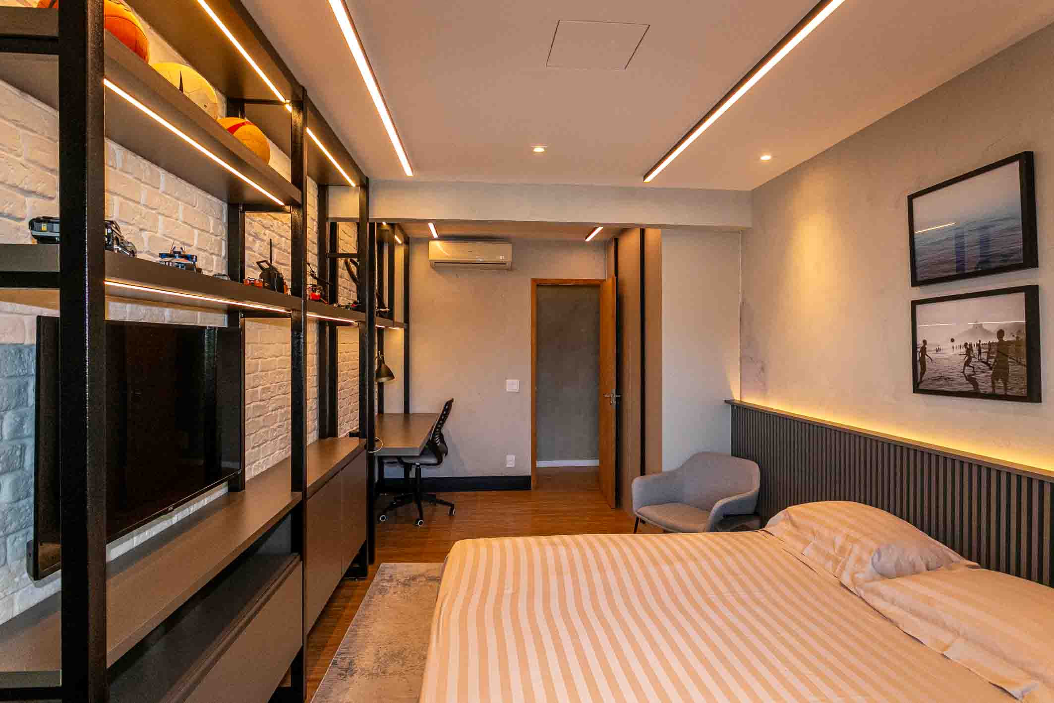  Jardim Oceânico, linear penthouse with four suites and leisure area - 物件實景