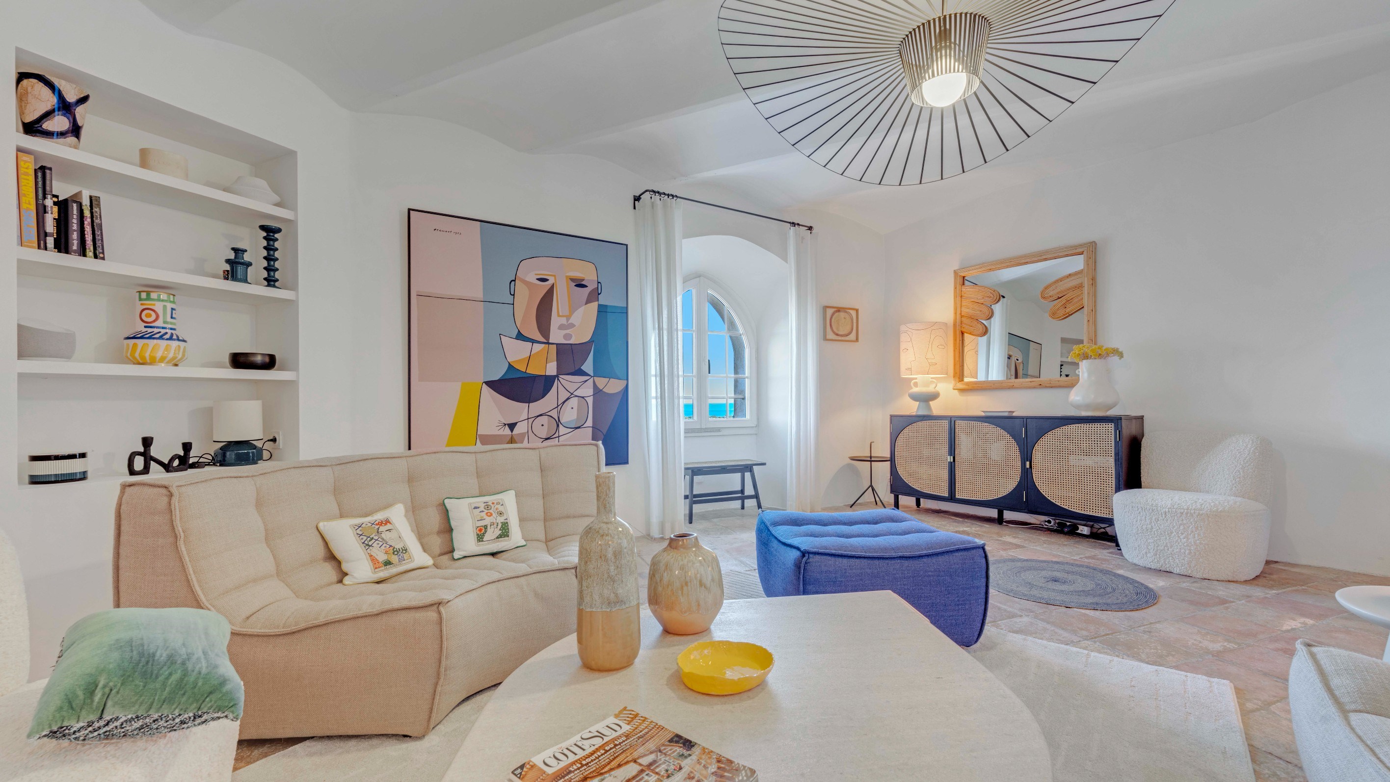  Sole Agent - Renovated village house with terrace and sea view in Ramatuelle - 物件實景