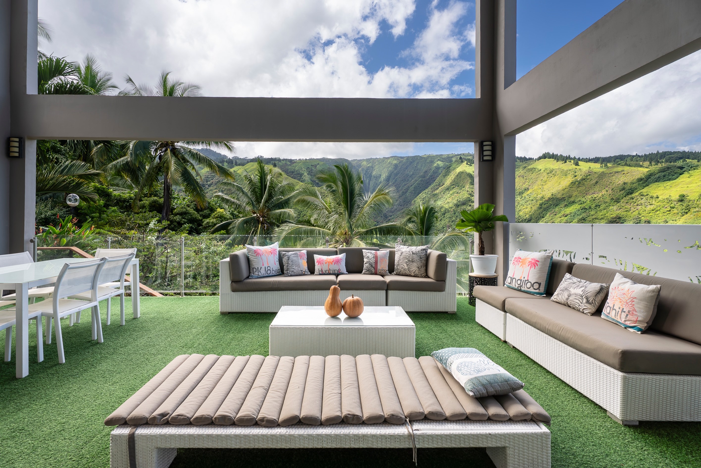  Tahiti - Punaauia - Architect-designed villa with unique panorama and independe… - 物件實景