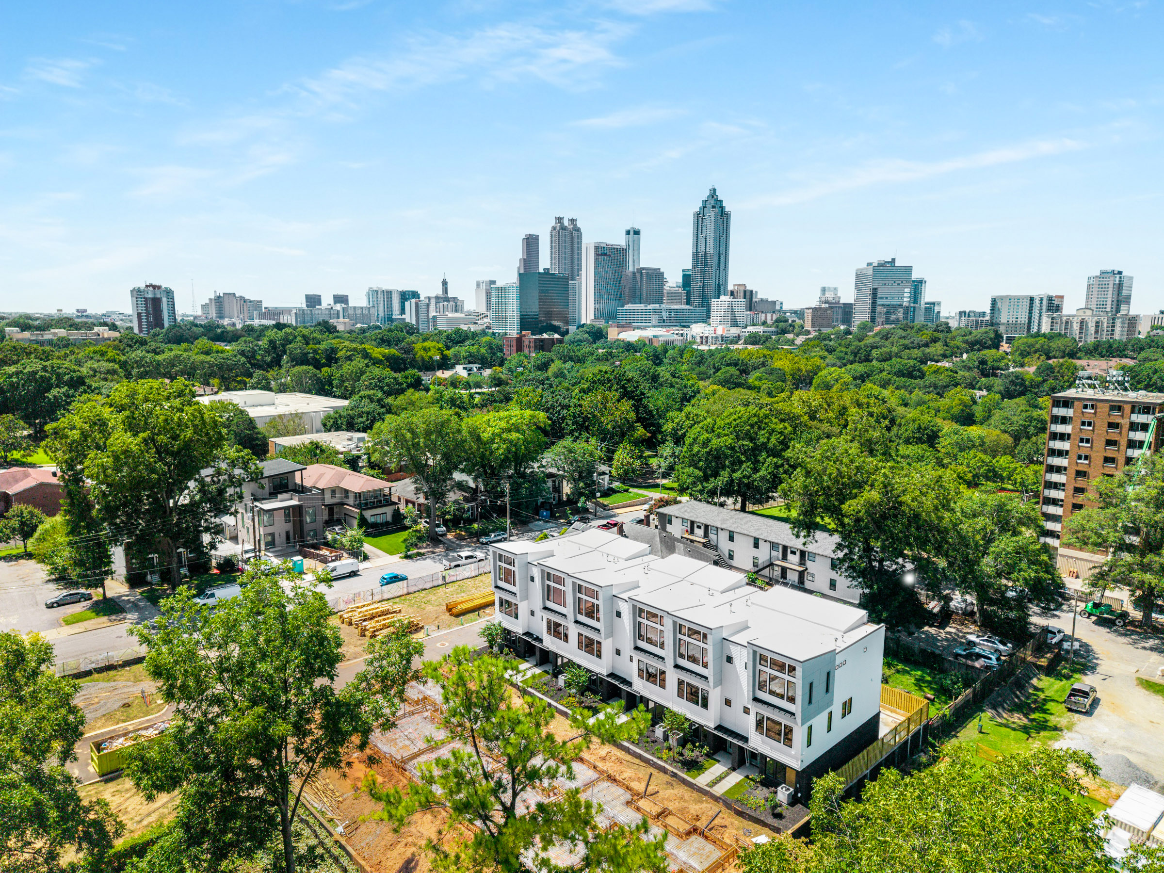  New Construction Townhomes Offer Modern Living in the Heart of Old Fourth Ward - 物件實景