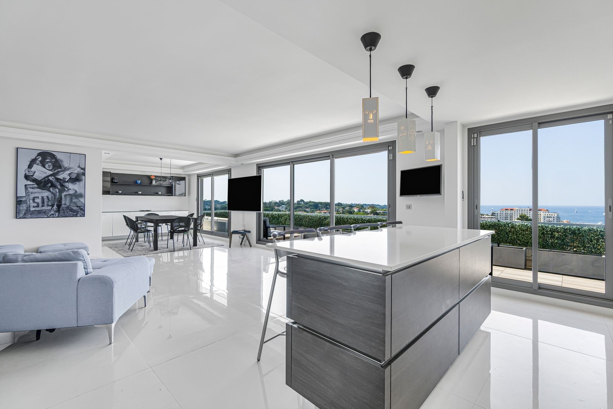  Exceptional Penthouse at the Gateway to Cap d’Antibes – 200 sqm Panoramic Terra… - 物件實景