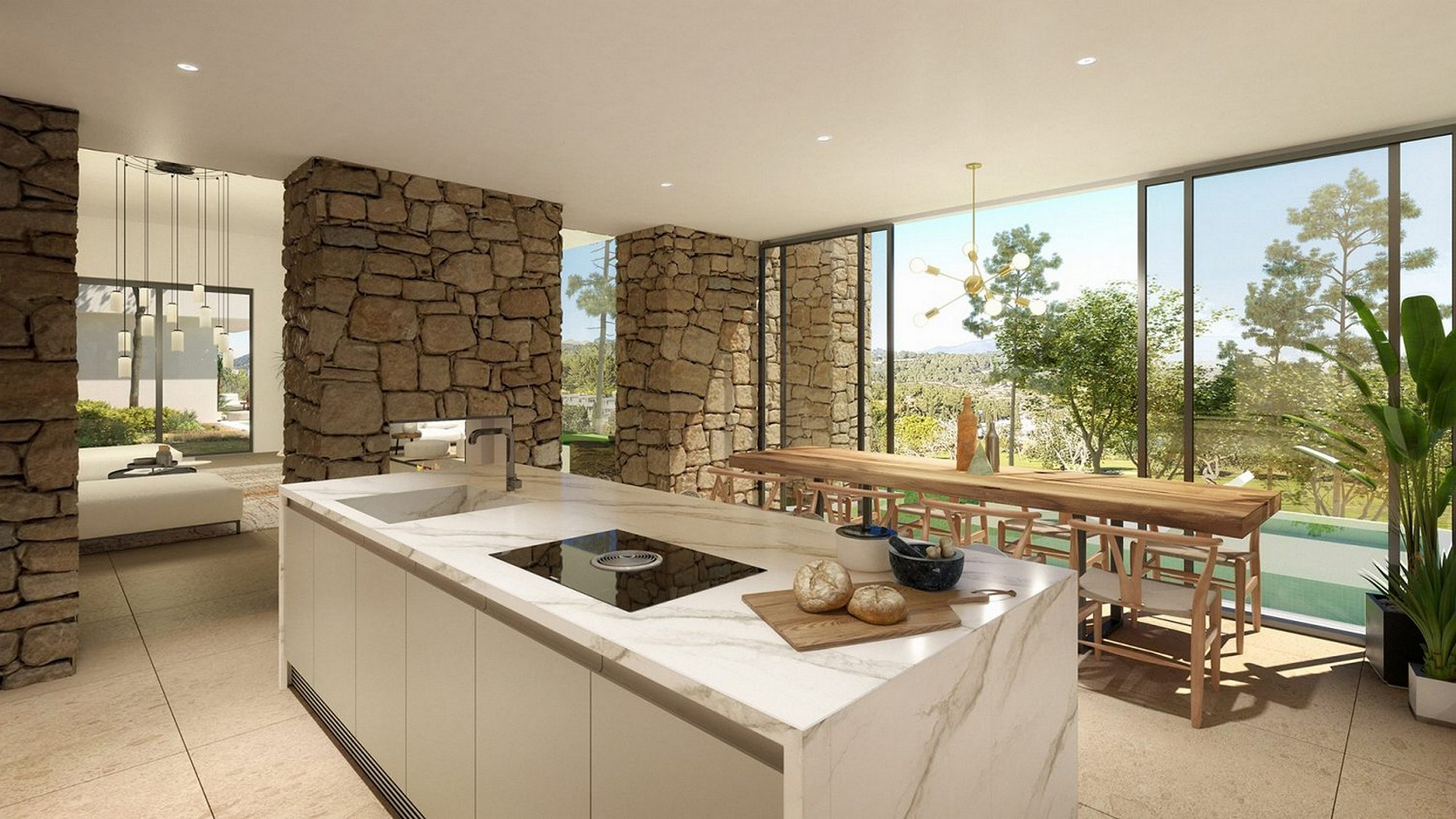  Villa 2 with golf course views, modern design, and total privacy - 物件實景