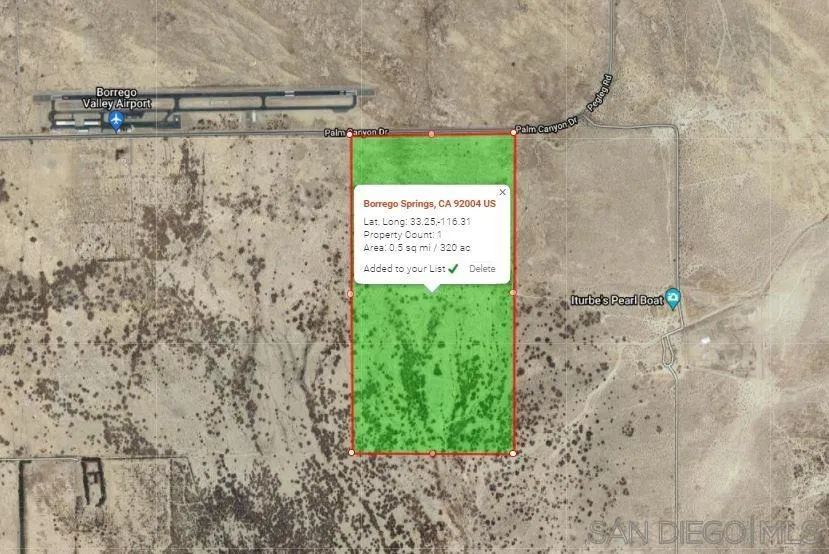 Borrego Springs, California, 92004, United States, ,Land,For Sale,1761936
