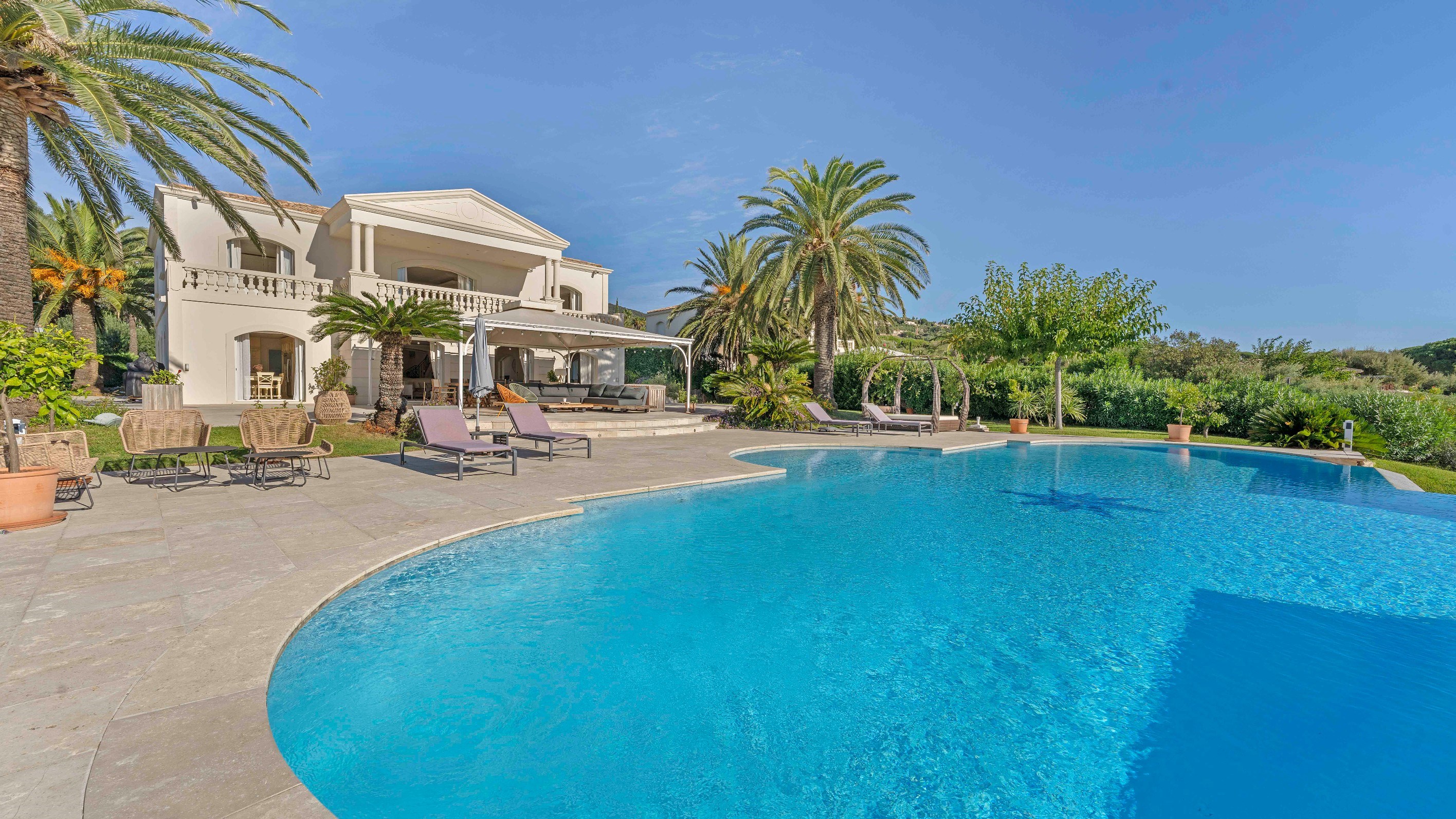  Luxury villa in Grimaud with sea view and infinity pool, exceptional Côte d’Azu… - 物件實景