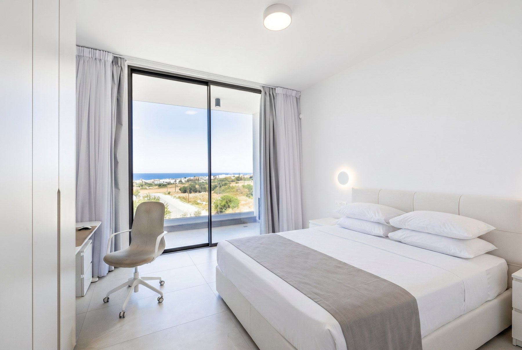  3-Bedroom Sea View Villa with Private Pool in Chloraka, Pafos - 物件實景